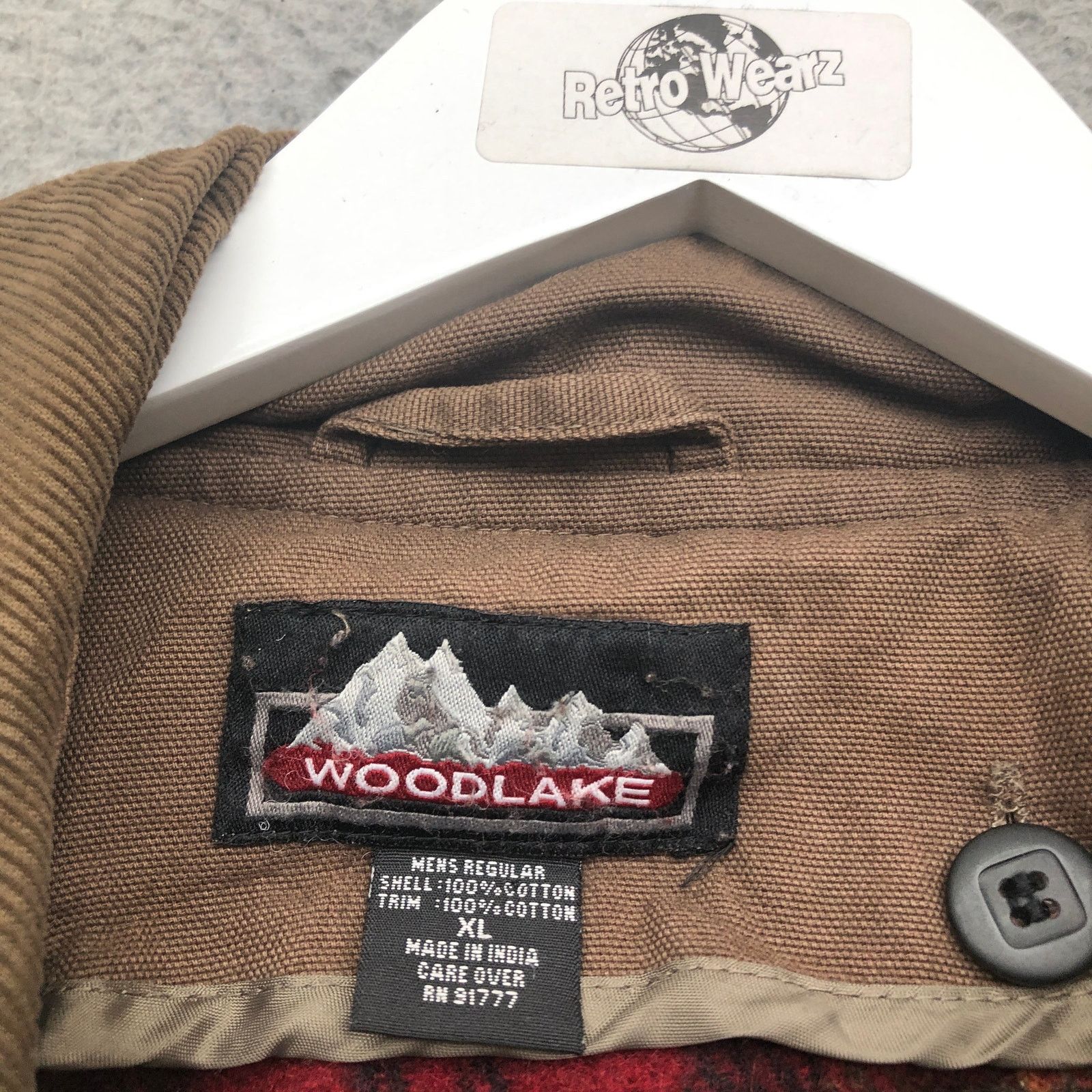 Other Vintage Woodlake Canvas Barn Coat Jacket Mens XL Brown Size US XL / EU 56 / 4 - 6 Thumbnail