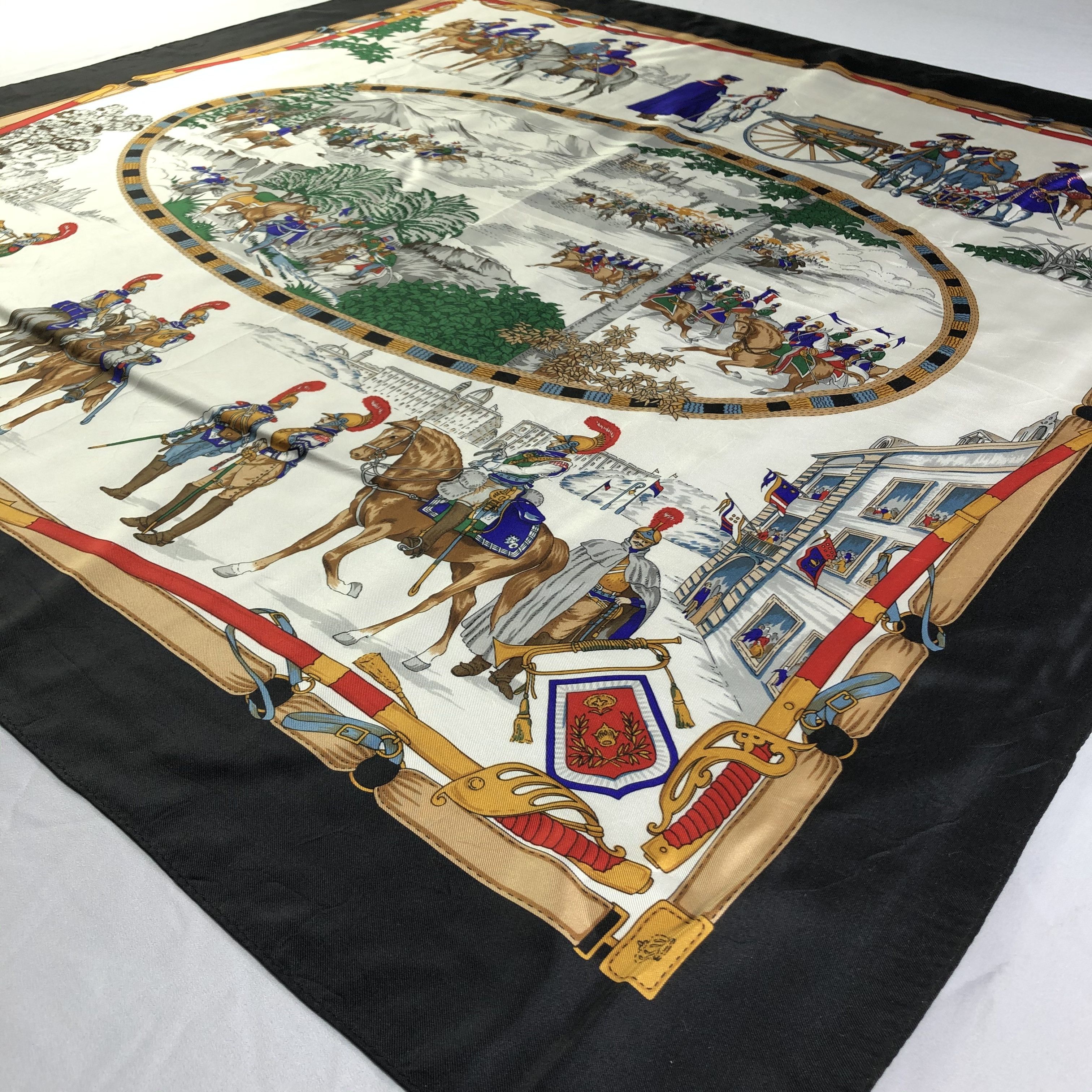 Vintage Vintage Silk Scarf Size ONE SIZE - 4 Thumbnail