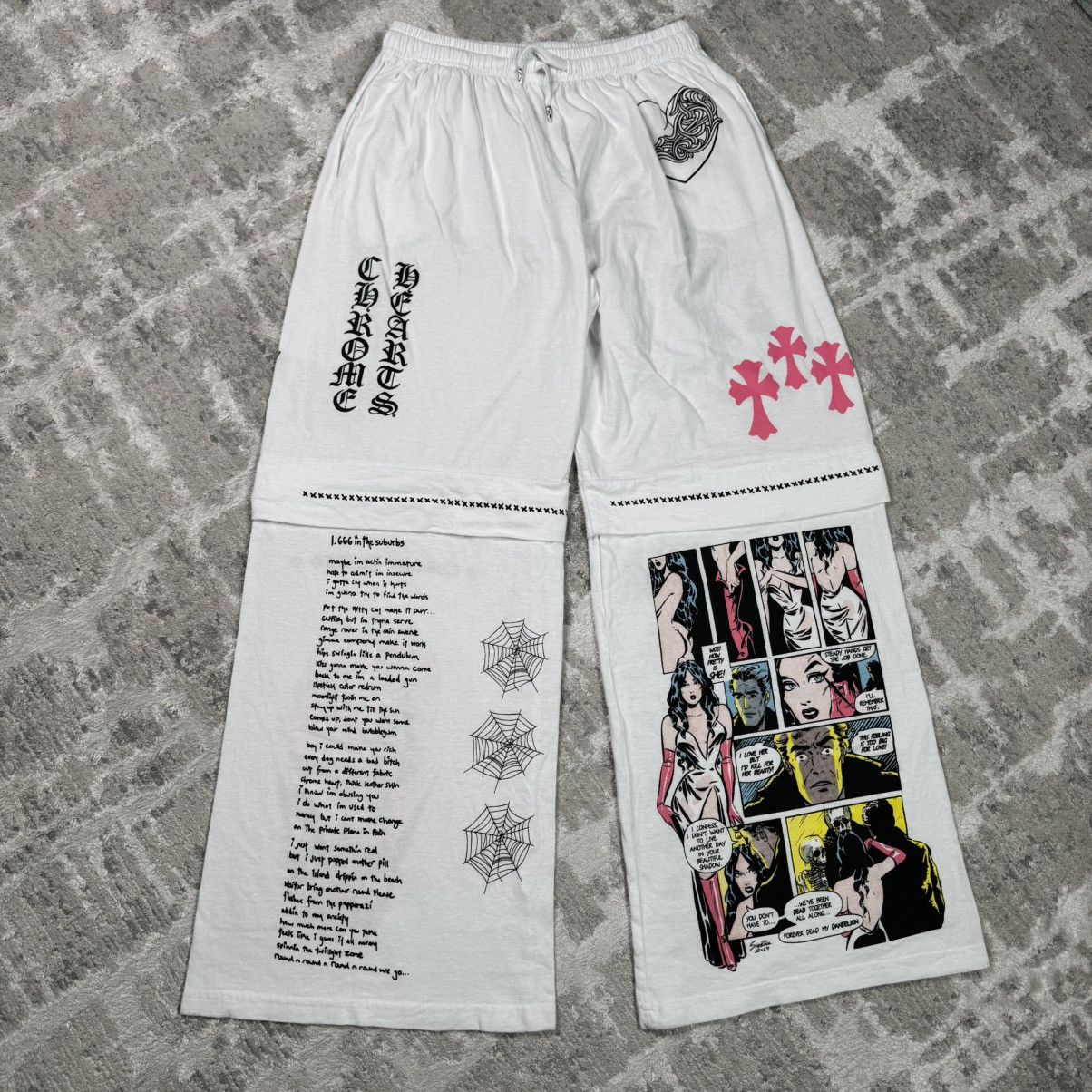 Chrome Hearts Deadly doll sweatpants Size US 34 / EU 50 - 1 Thumbnail