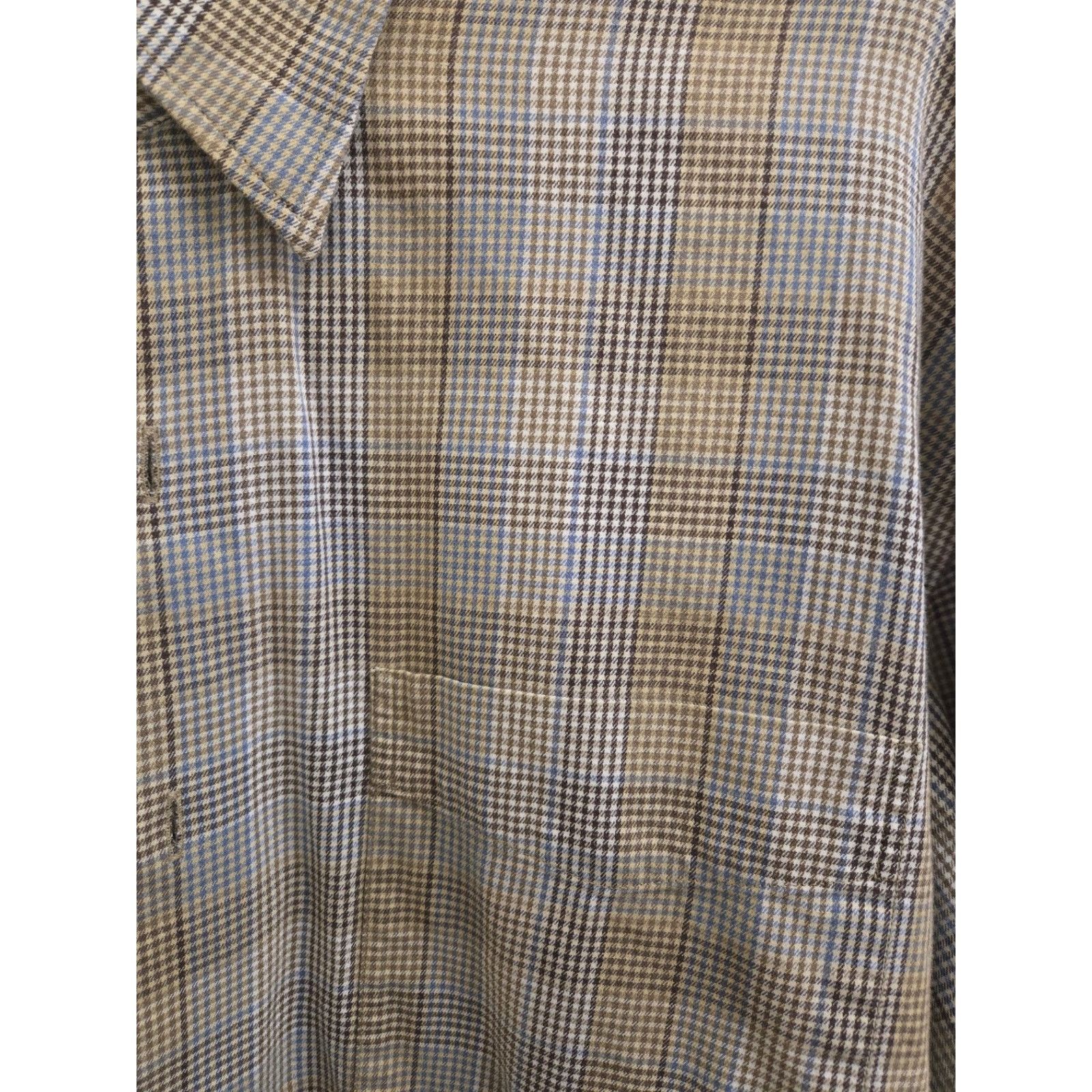 Cutter & Buck Very Good L Brown Plaid Cutter & Buck Button-Up Shirt Size US L / EU 52-54 / 3 - 2 Thumbnail