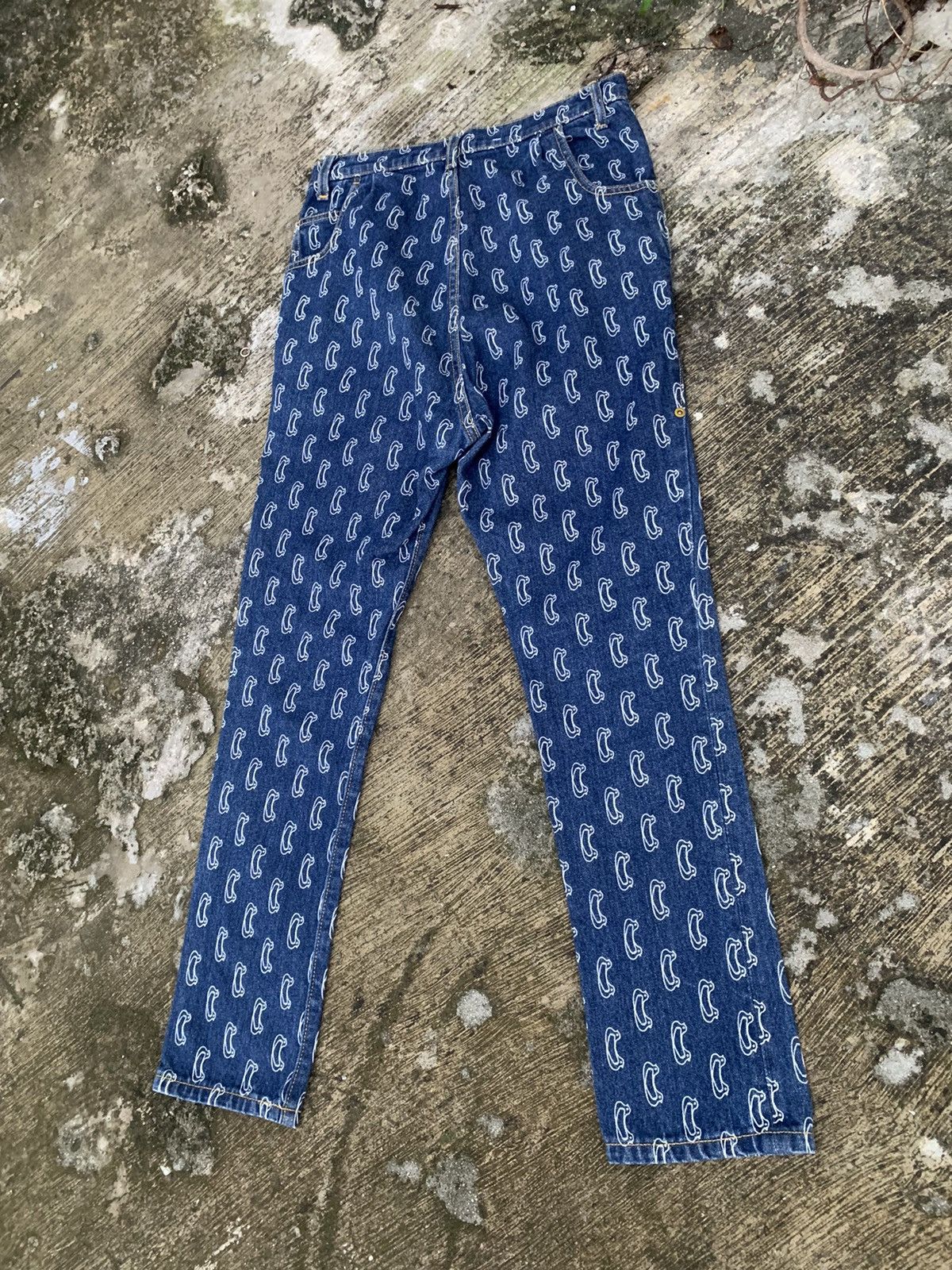 Issey Miyake × mercibeaucoup Mercibeaucoup issey miyake full print jeans Size 28" / US 6 / IT 42 - 14 Thumbnail