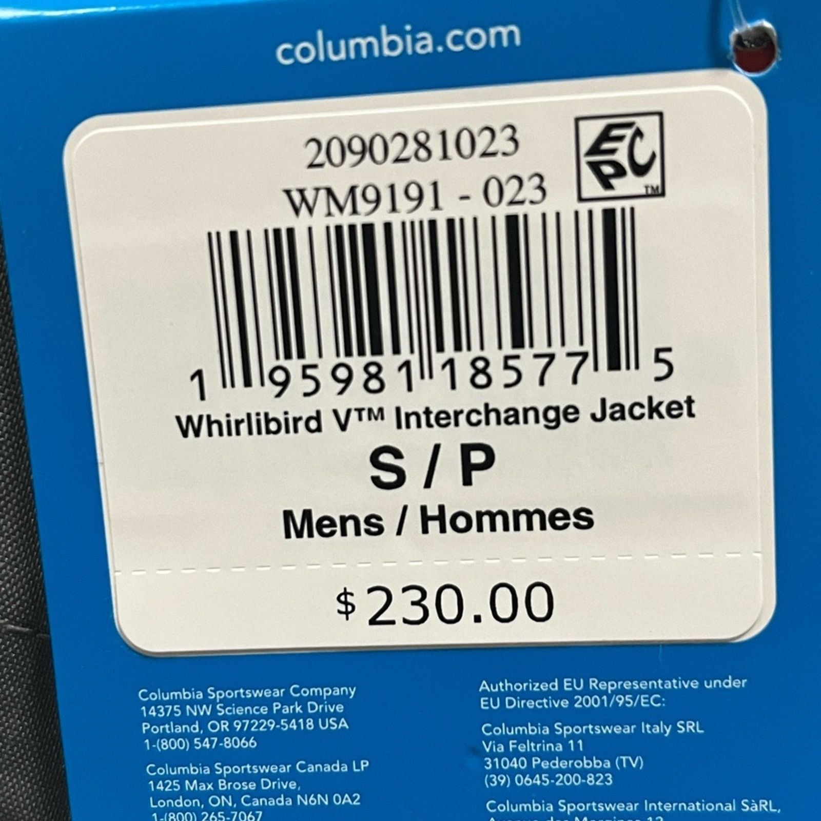 Columbia Columbia Whirlibird™ V Interchange Jacket Men S Gray Rain Size US S / EU 44-46 / 1 - 3 Thumbnail