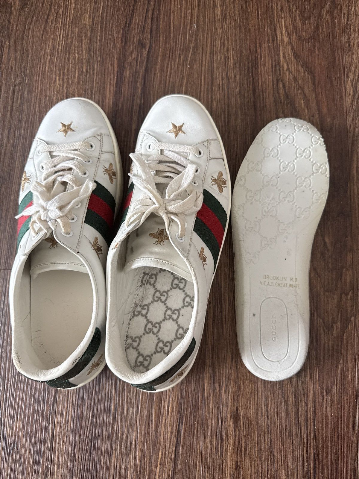 Gucci Gucci ace bee Size US 10 / EU 43 - 2 Thumbnail