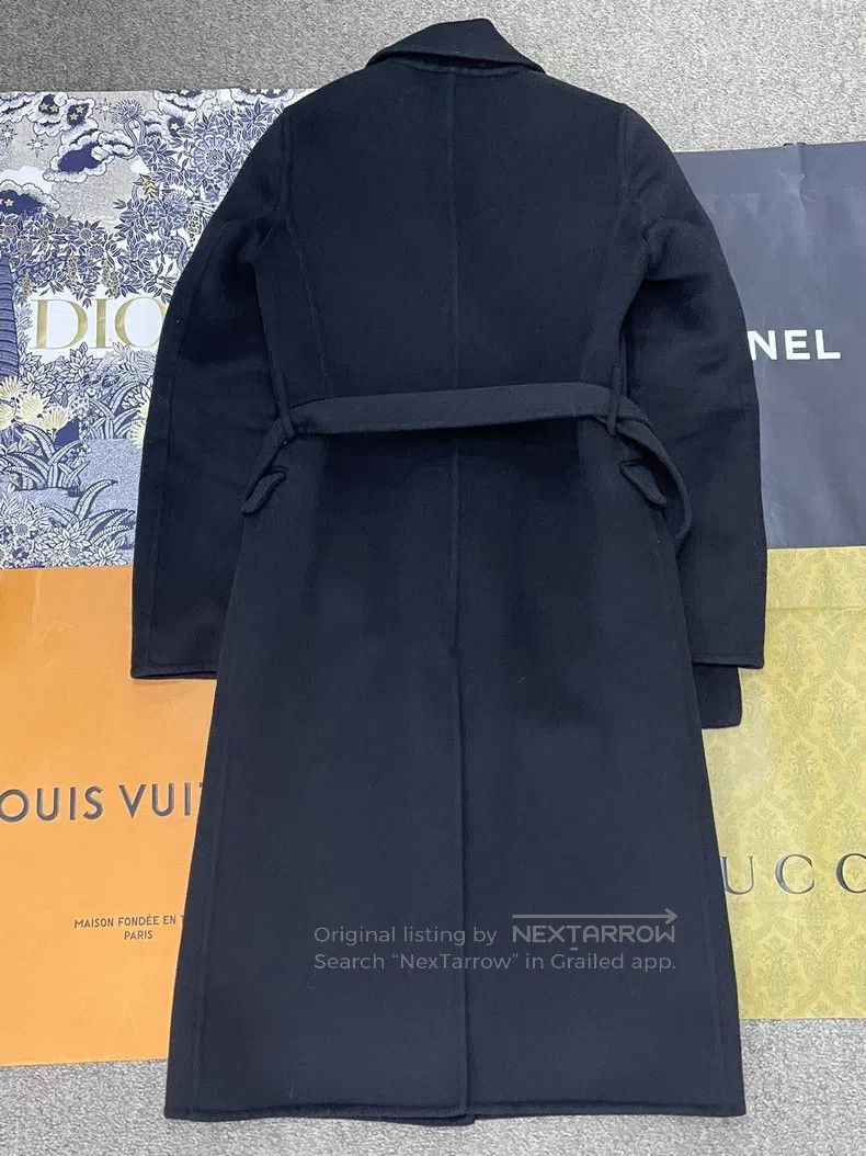 Gucci Gucci Black double-breasted laced wool coat Size XS / US 0-2 / IT 36-38 - 2 Thumbnail