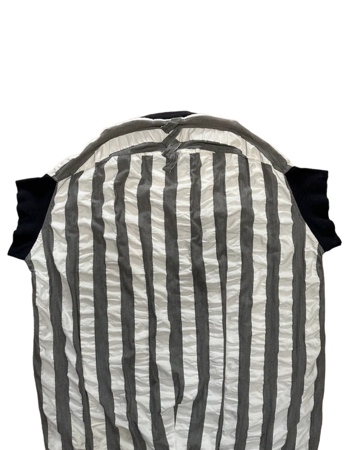 Issey Miyake × Japanese Brand × mercibeaucoup Mercibeaucoup Stripes Shirt Size US XXL / EU 58 / 5 - 9 Thumbnail