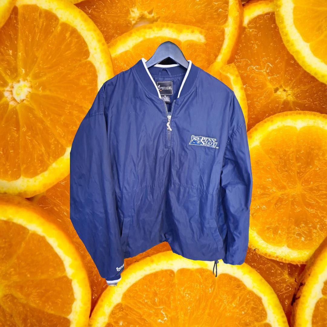 Other Spotlight Penn State 1/4 Zip Windbreaker with Drawstring at Size US M / EU 48-50 / 2 - 1 Thumbnail