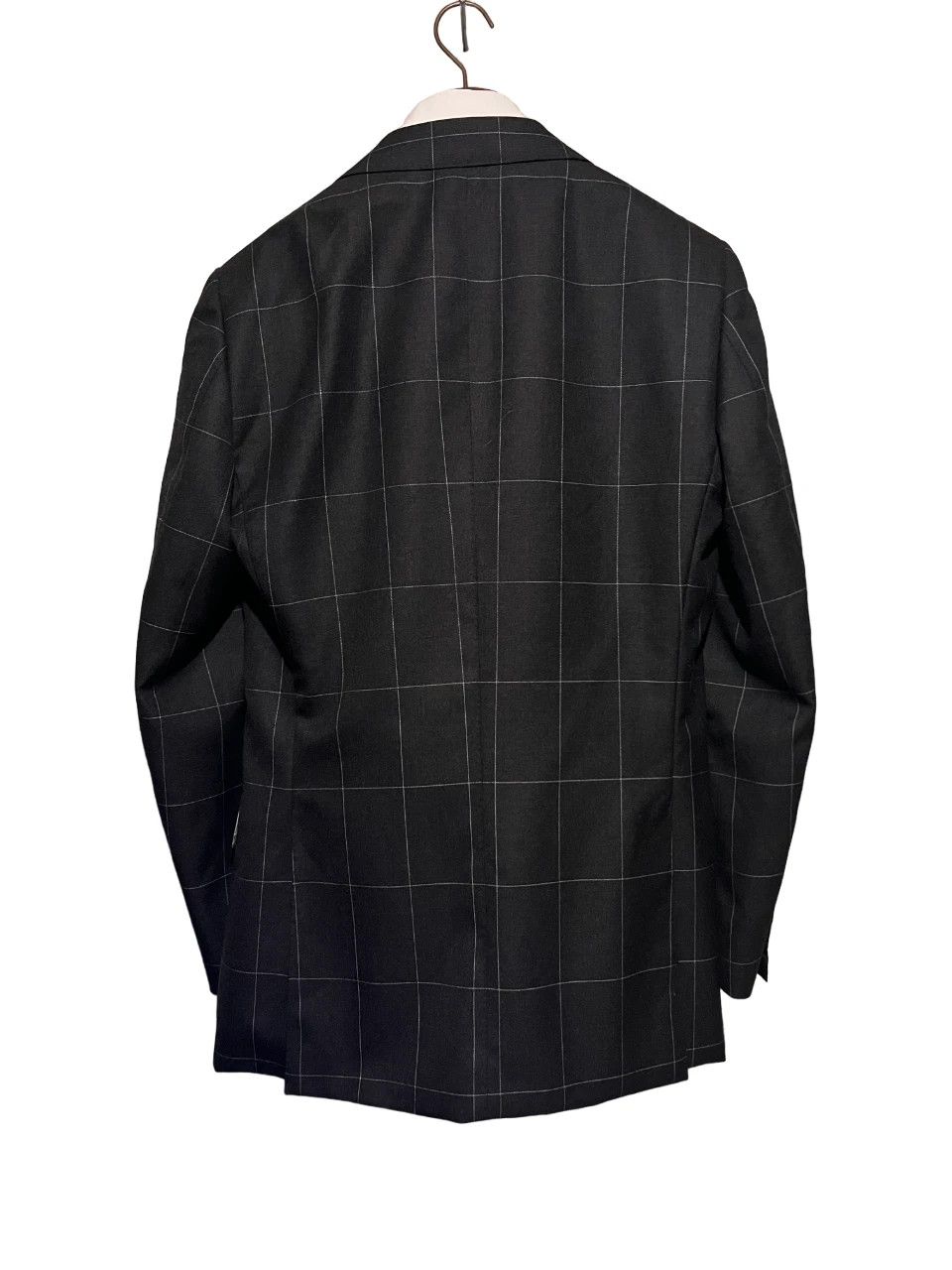 Suitsupply Suitsupply Black Windowpane Check Lazio Suit Jacket Blazer Size 42L - 8 Thumbnail