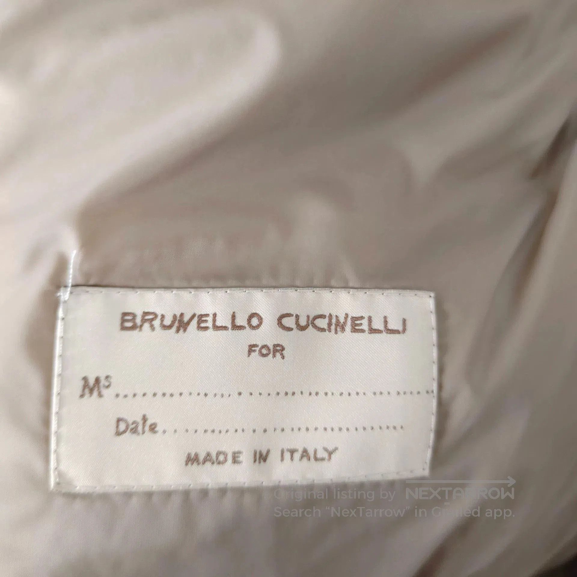 Brunello Cucinelli Brunello Cucinelli Fur Collar Down Vest. Size US XL / EU 56 / 4 - 5 Thumbnail