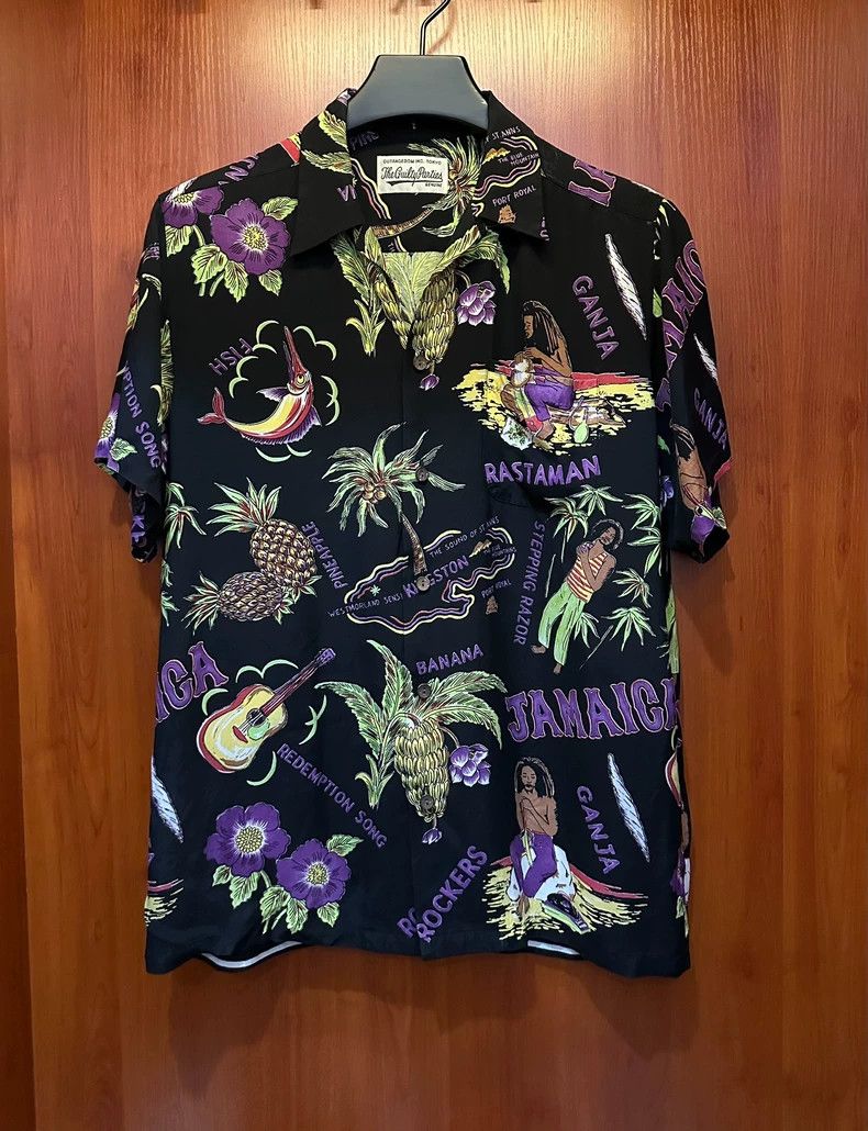 Wacko Maria Jamaica culture short sleeve shirt