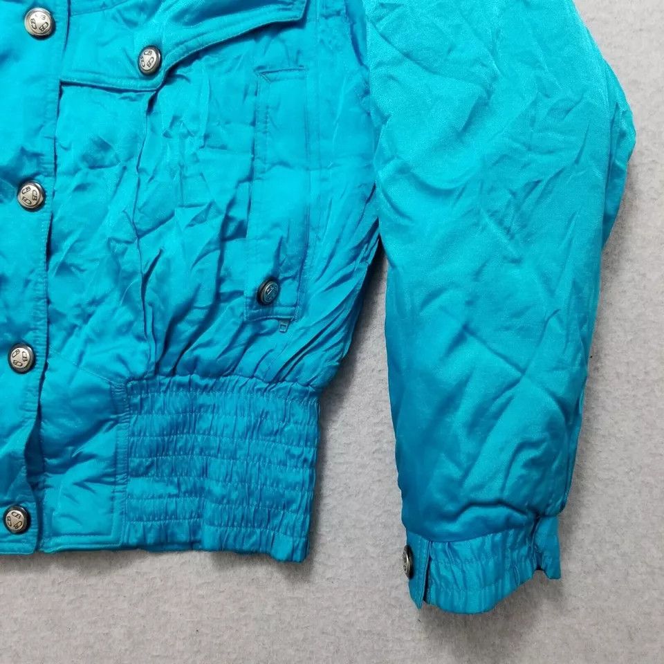 CB Sports Vintage CB Sports Jacket Womens Medium Blue Full Zip Snap Size M / US 6-8 / IT 42-44 - 13 Thumbnail