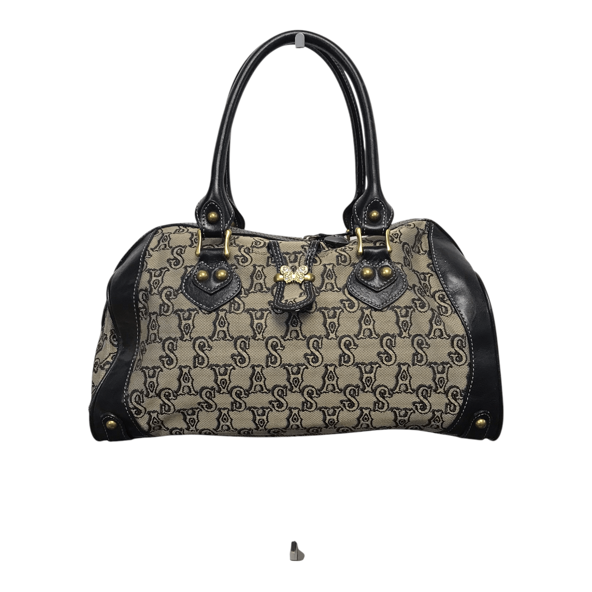 Designer × Japanese Brand × Vintage Anna Sui Monogram Butterfly Duffle Bag Size ONE SIZE - 2 Thumbnail