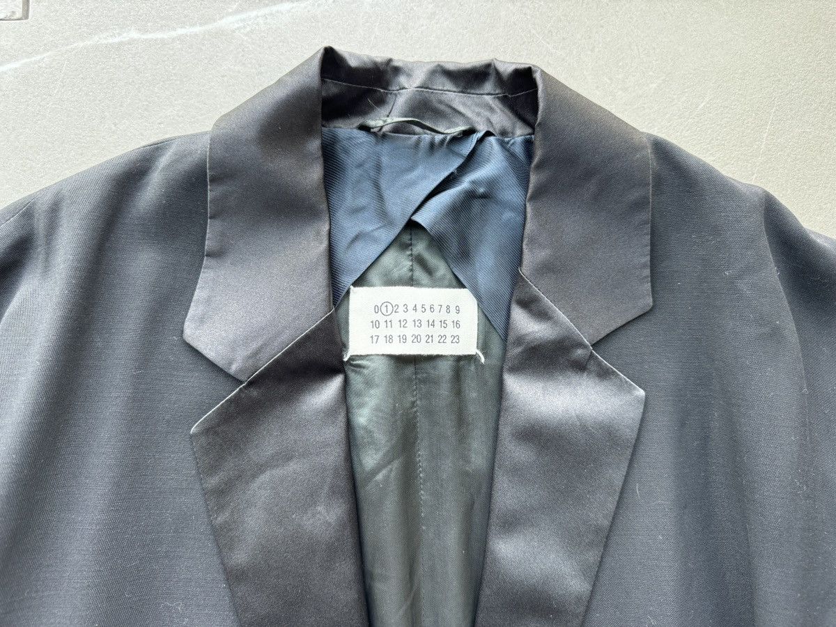 Maison Margiela Early Martin Margiela LINE 1 Viscose Wool Silk Black Blazer Size XS / US 0-2 / IT 36-38 - 3 Thumbnail
