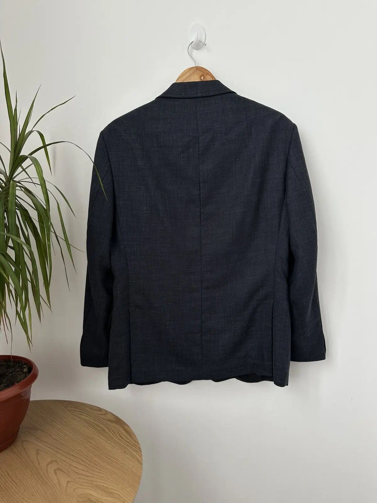 Vision Streetwear Vintage Eduard Dressler Men Blue Wool Blazer Size 42S - 9 Thumbnail