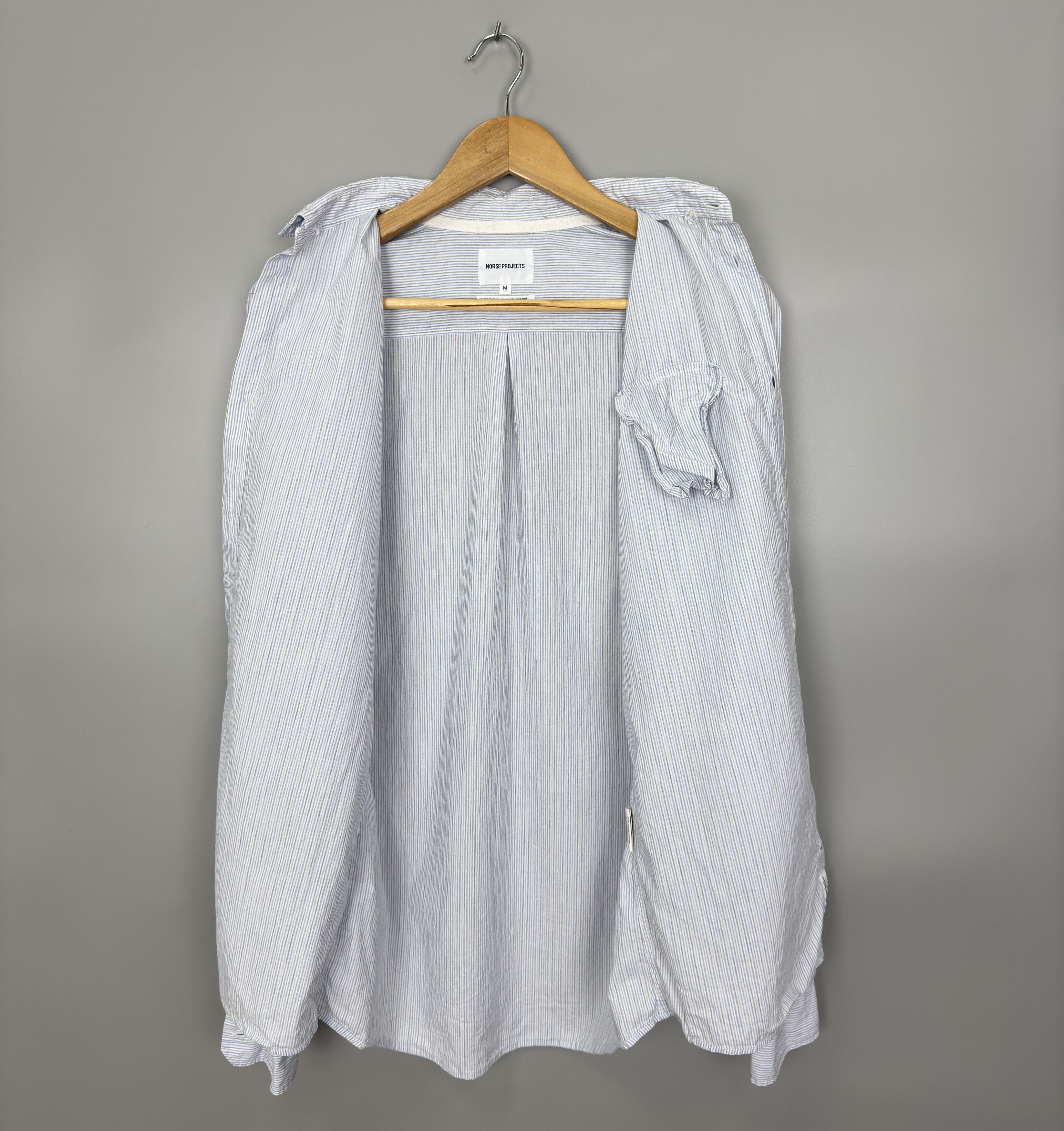 Norse Projects Norse Projects Kenneth Compact Striped Button Ups Shirt Size US M / EU 48-50 / 2 - 5 Thumbnail