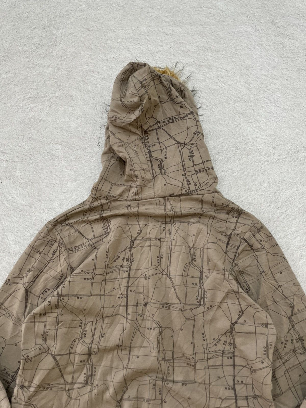 Le Grande Bleu (L.G.B.) 2000s Japanese Goa Fur Trim Hooded If6was9 Hysteric LGB Y2K Size US S / EU 44-46 / 1 - 7 Thumbnail