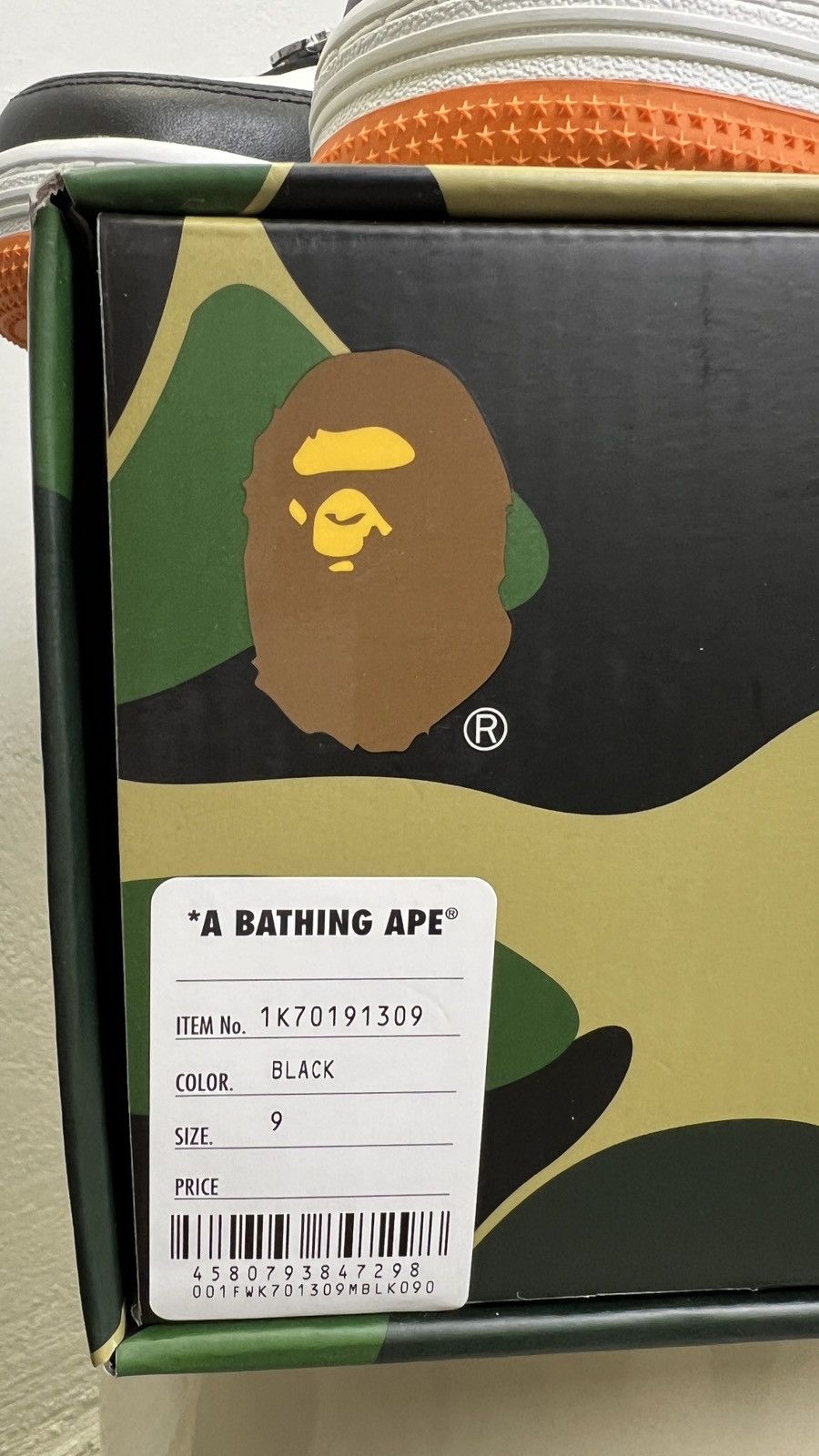 Bape BAPESTA OS #2 Size US 9 / EU 42 - 8 Thumbnail