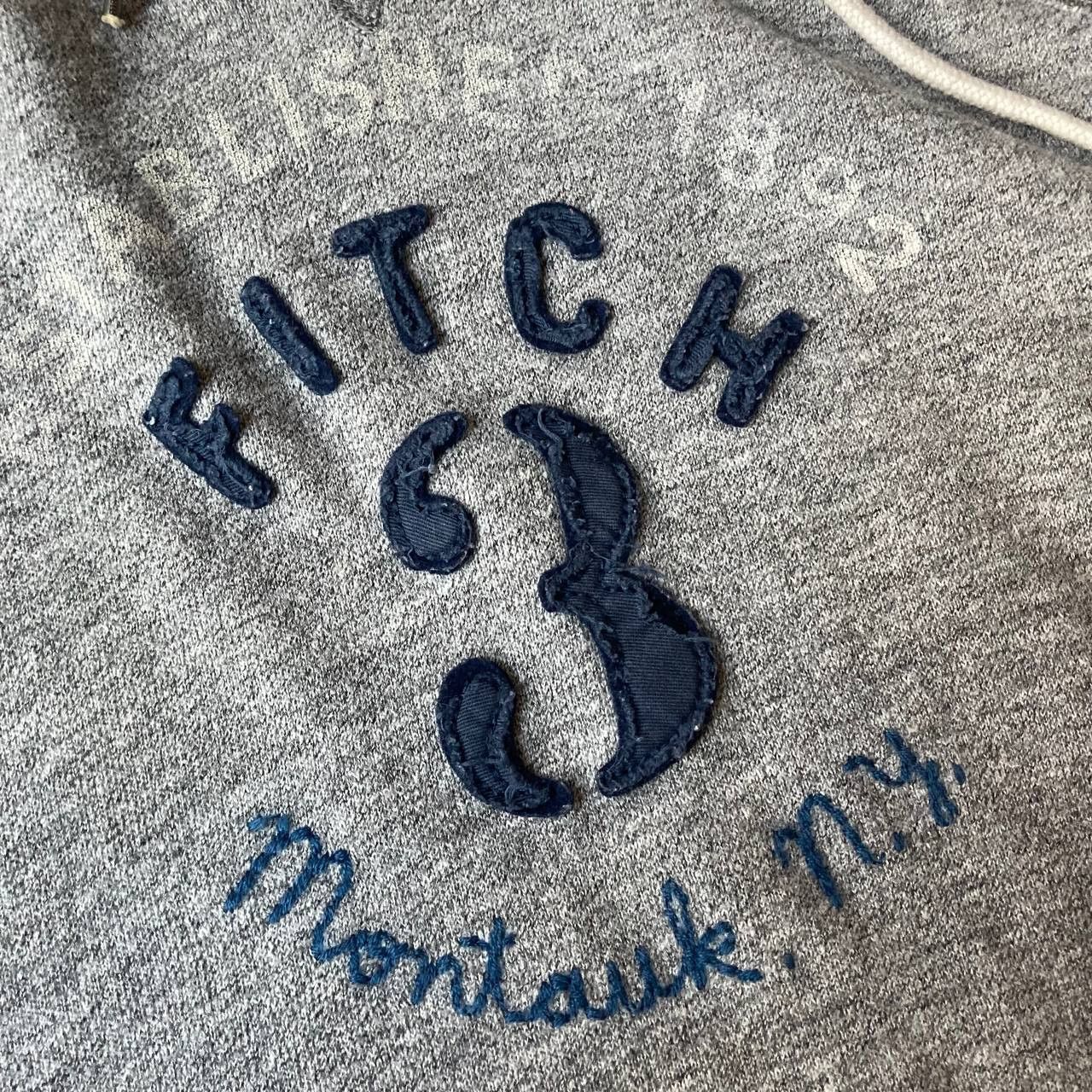 Abercrombie & Fitch Abercrombie & Fitch New York V Neck Hoodie Size L / US 10 / IT 46 - 6 Thumbnail