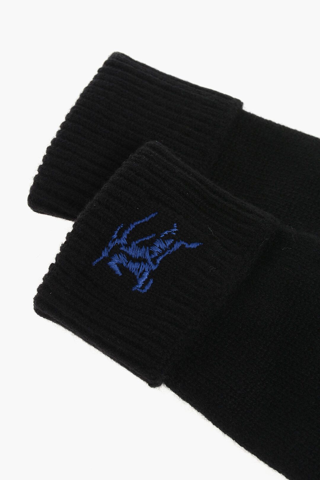 Burberry og1mm1125 Size: S/M / Cashmere Gloves in Black Size ONE SIZE - 2 Thumbnail