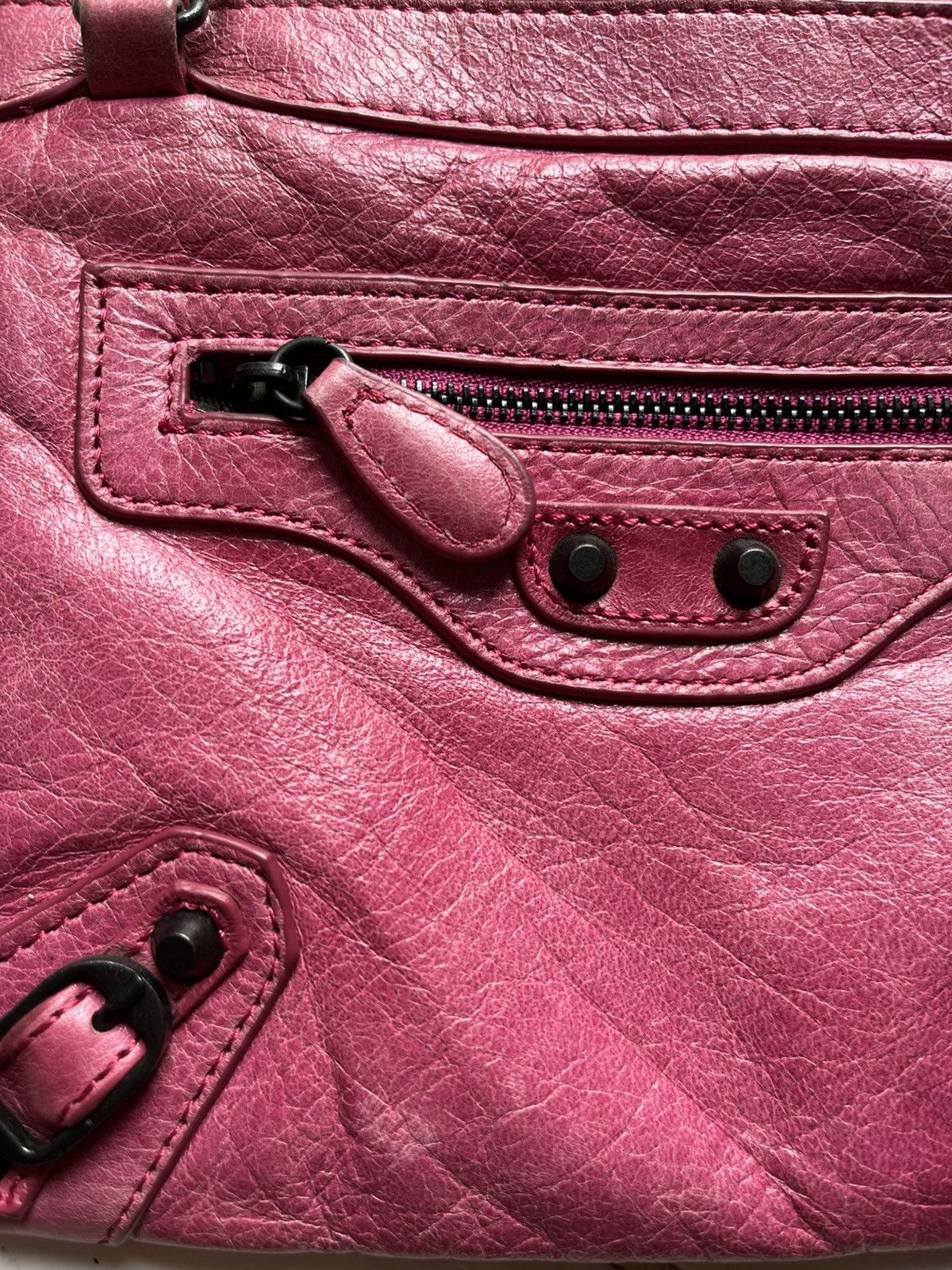 Vintage Pink city leather mini bag Size ONE SIZE - 5 Thumbnail