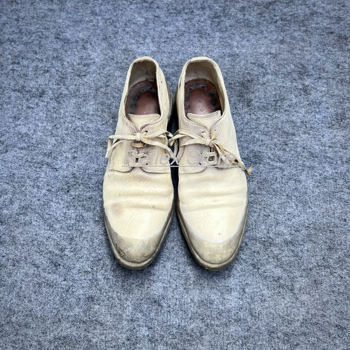 Carol Christian Poell Carol Christian Poell Cream Derby Shoe AM/2600LR Size US 9.5 / EU 42-43 - 3 Thumbnail