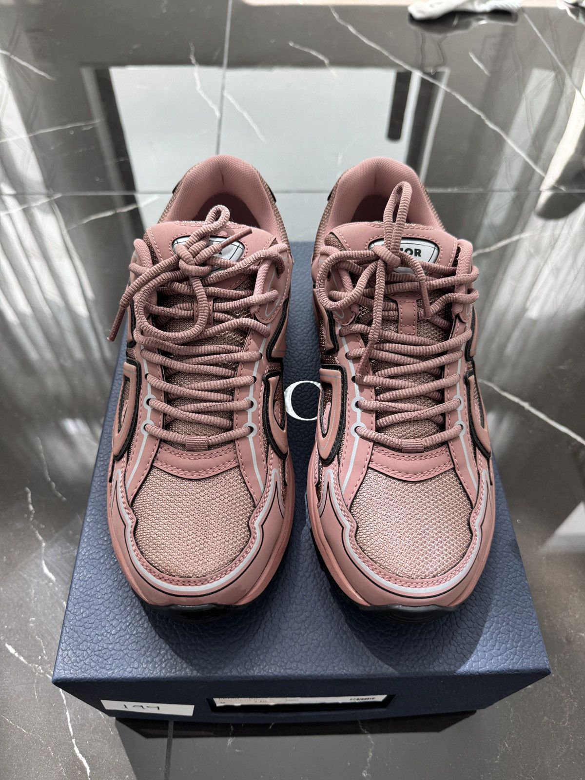 Dior Dior B30 “Burlwood” Low Top Sneakers - Size 42 Size US 9 / EU 42 - 4 Thumbnail