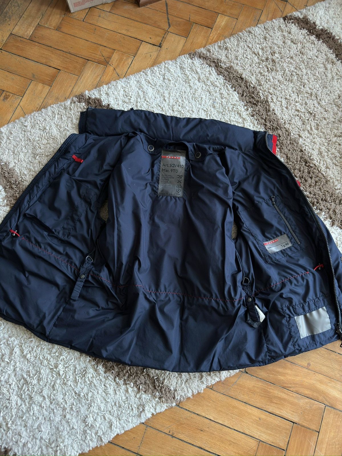 Prada 2002 Prada nylon Sport Vest Square Quilted Size US M / EU 48-50 / 2 - 16 Thumbnail