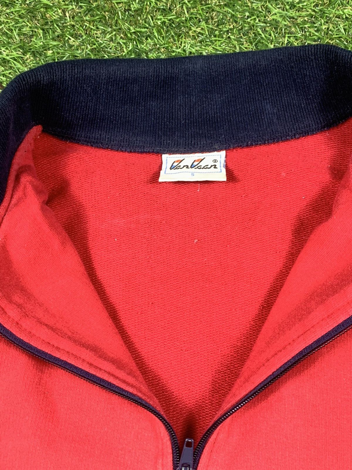 Japanese Brand Vintage 90s USA 1/4 sweatshirt big logo streetwear style Size US M / EU 48-50 / 2 - 5 Thumbnail