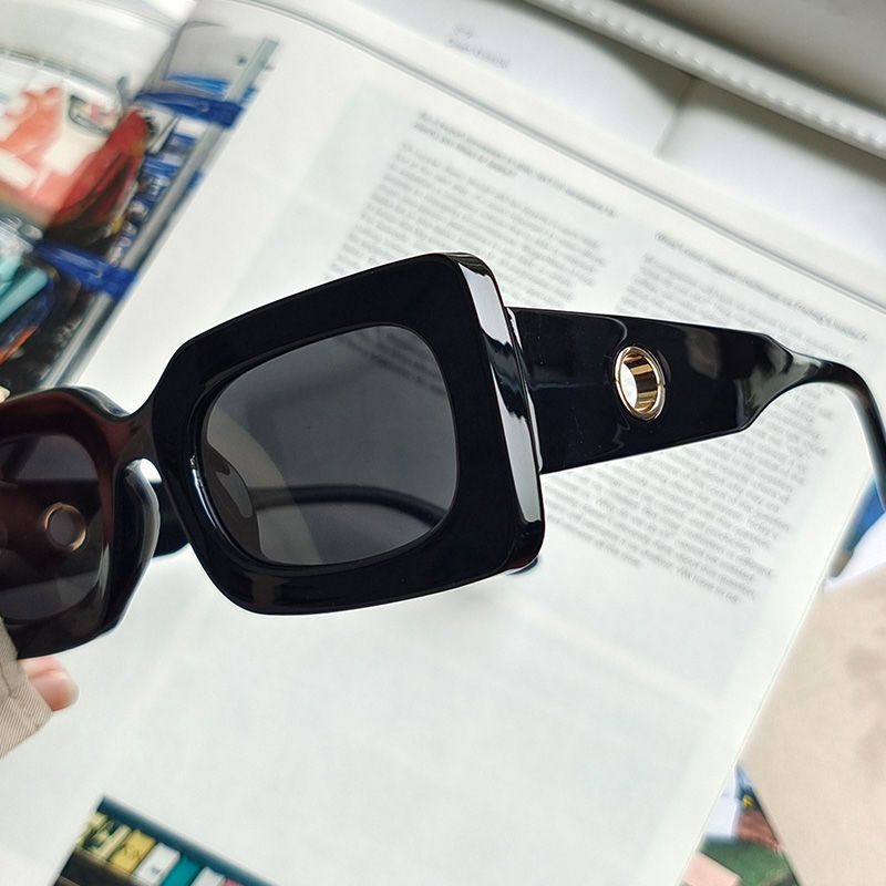 Electric Visual Hip-hop Street ins style custom avant-garde sunglasses Size ONE SIZE - 5 Thumbnail