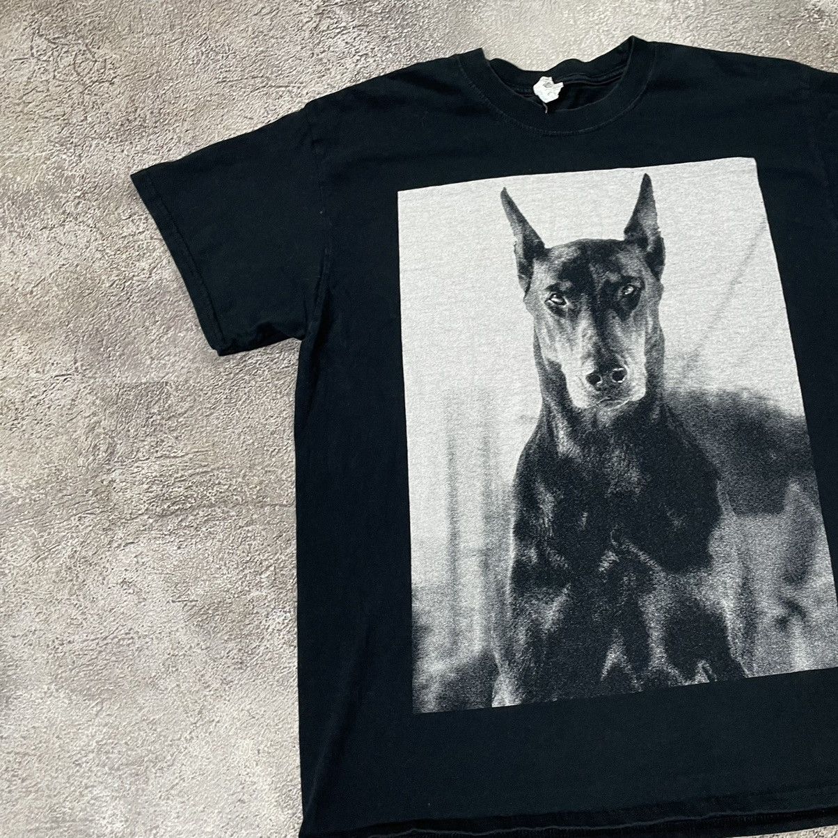 Band Tees Vintage Y2K Doberman Face Opium Balenciaga Givenchy style Size US L / EU 52-54 / 3 - 3 Thumbnail