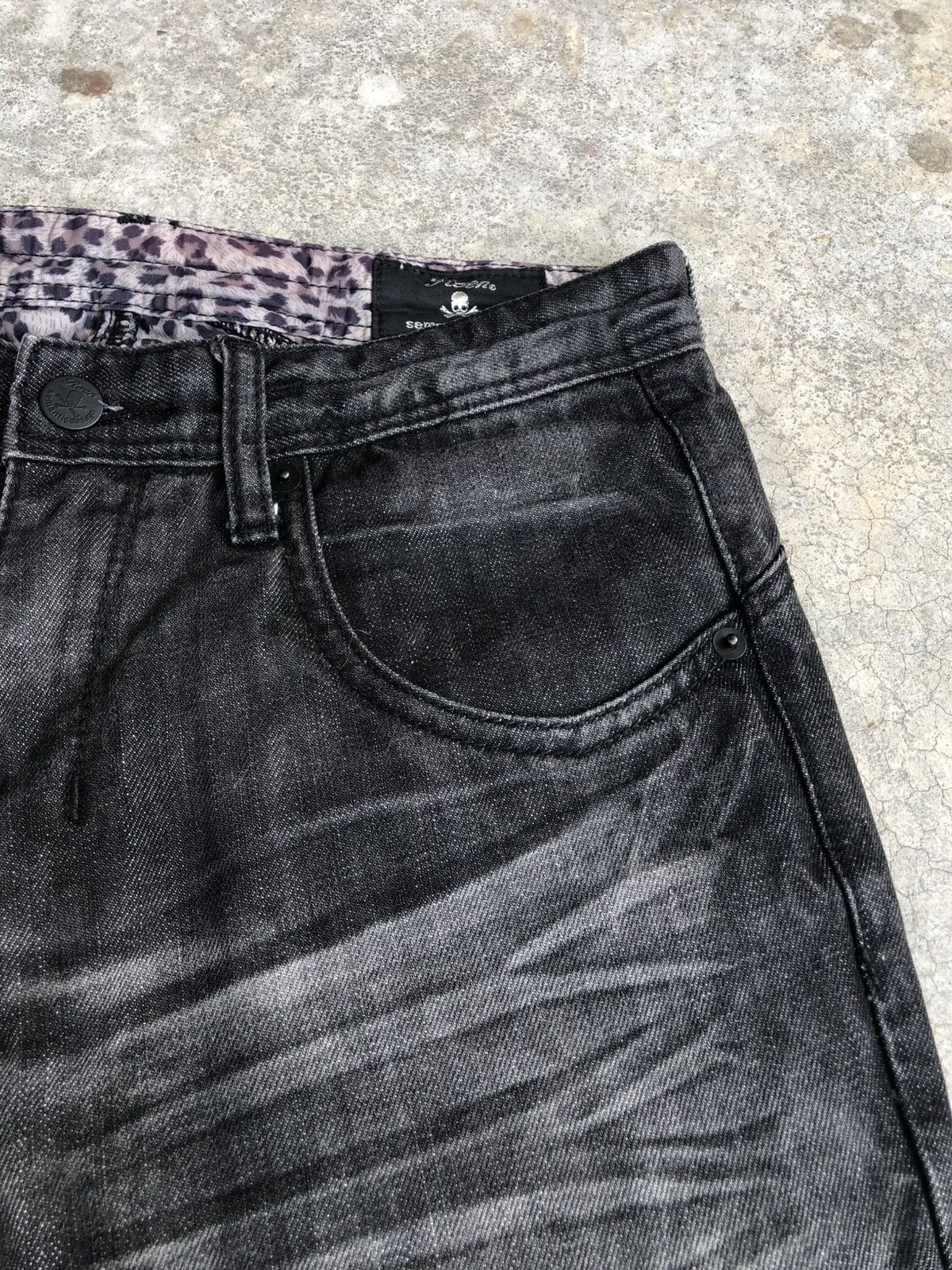 semanticdesign Semantic Design x Coen Distressed Jeans Leather Pocket Size US 30 / EU 46 - 16 Thumbnail