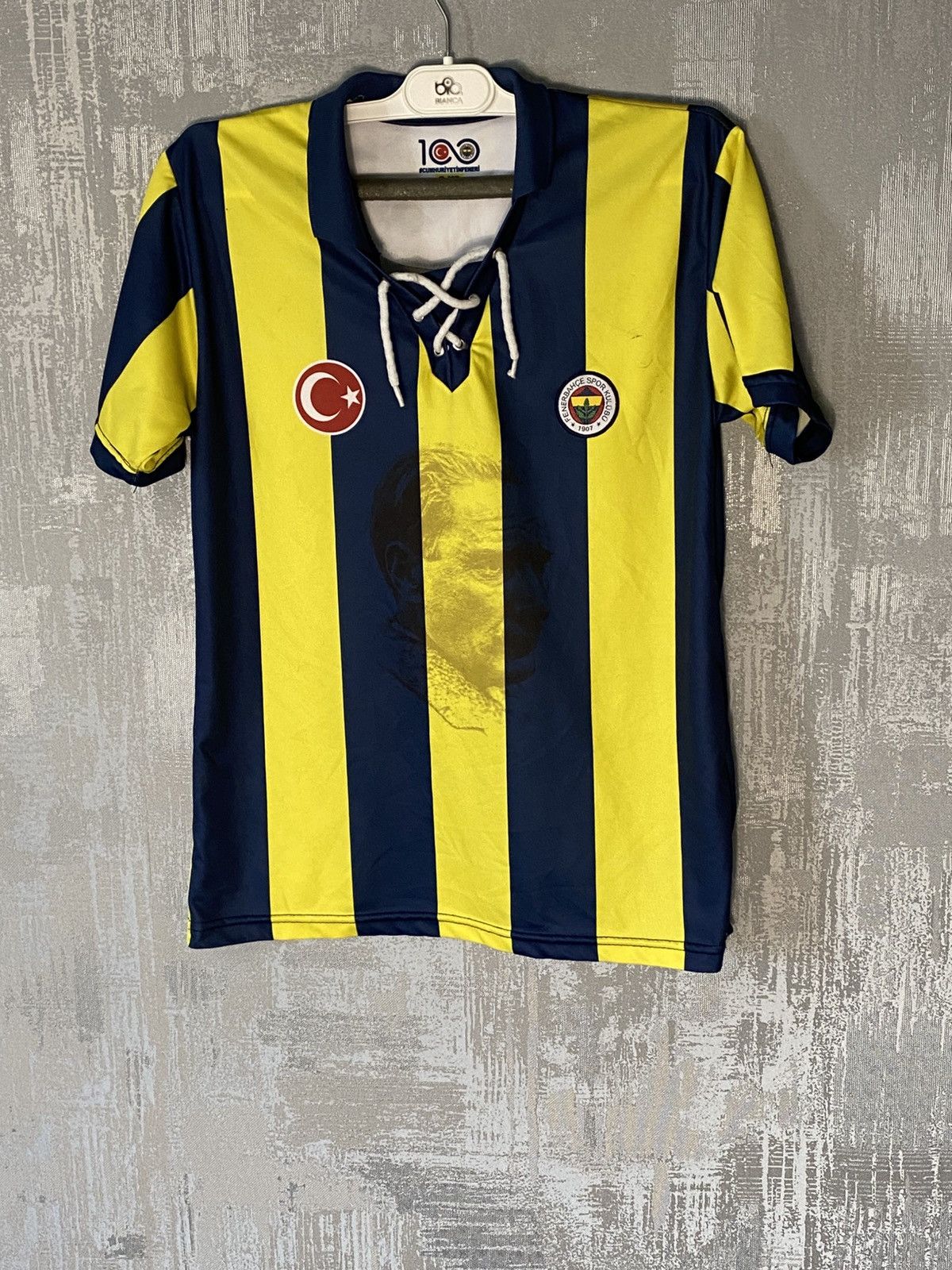 Vintage Fenerbahce 2023 100th Anniversary Jersey Soccer Fotball Size US S / EU 44-46 / 1 - 1 Thumbnail