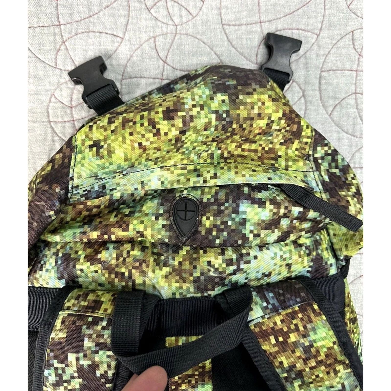 Nixon NIXON LANDLOCK II BACKPACK | RIFFE DIGI-TEK CAMO Backpack Men Multicolor Nylon Camouflage Colorful 1990s-2000s? Size ONE SIZE - 5 Thumbnail