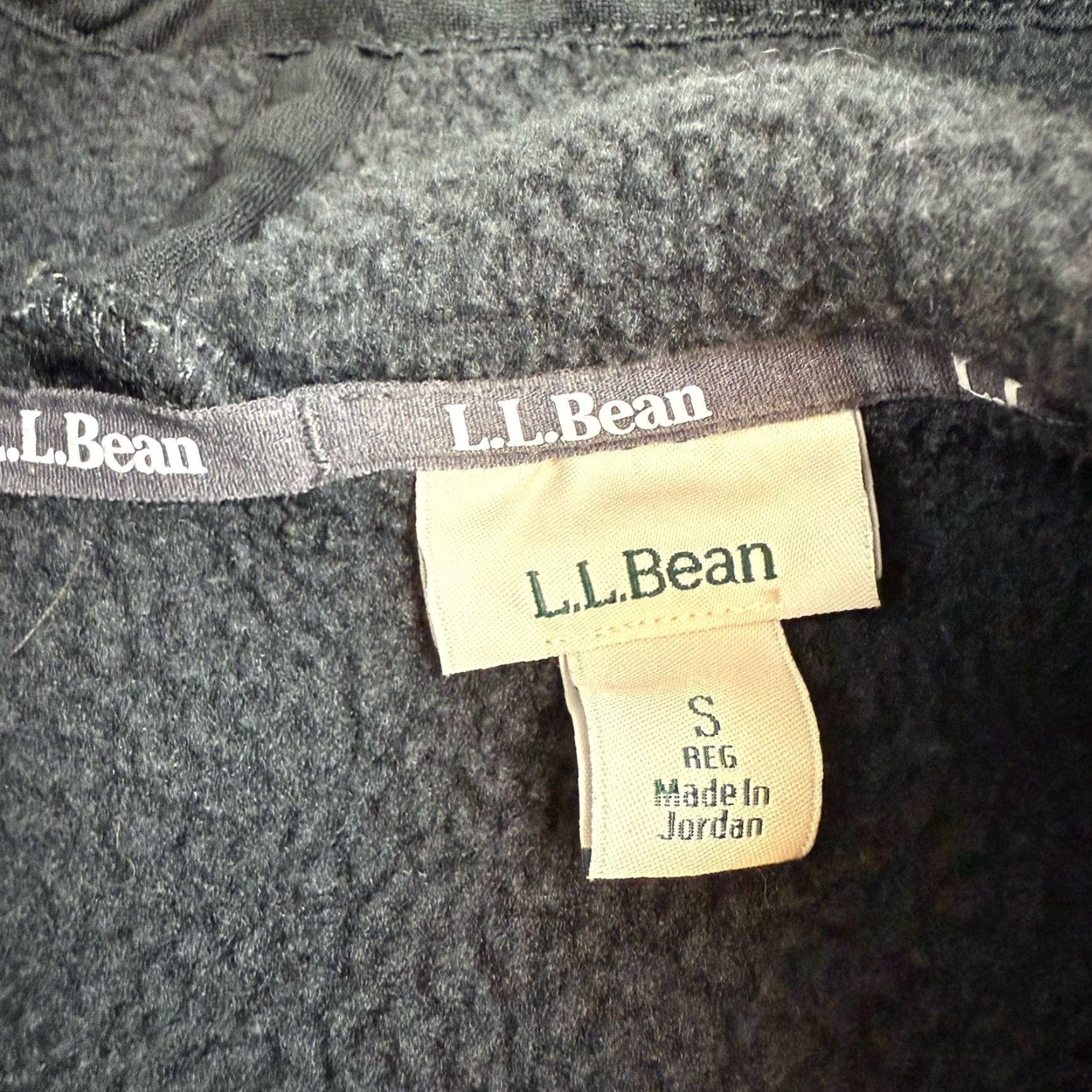 Vintage L.L. Bean Katahdin Fleece Jacket Womens Small Black Full Zip Mock Neck Polartec Size S / US 4 / IT 40 - 4 Thumbnail