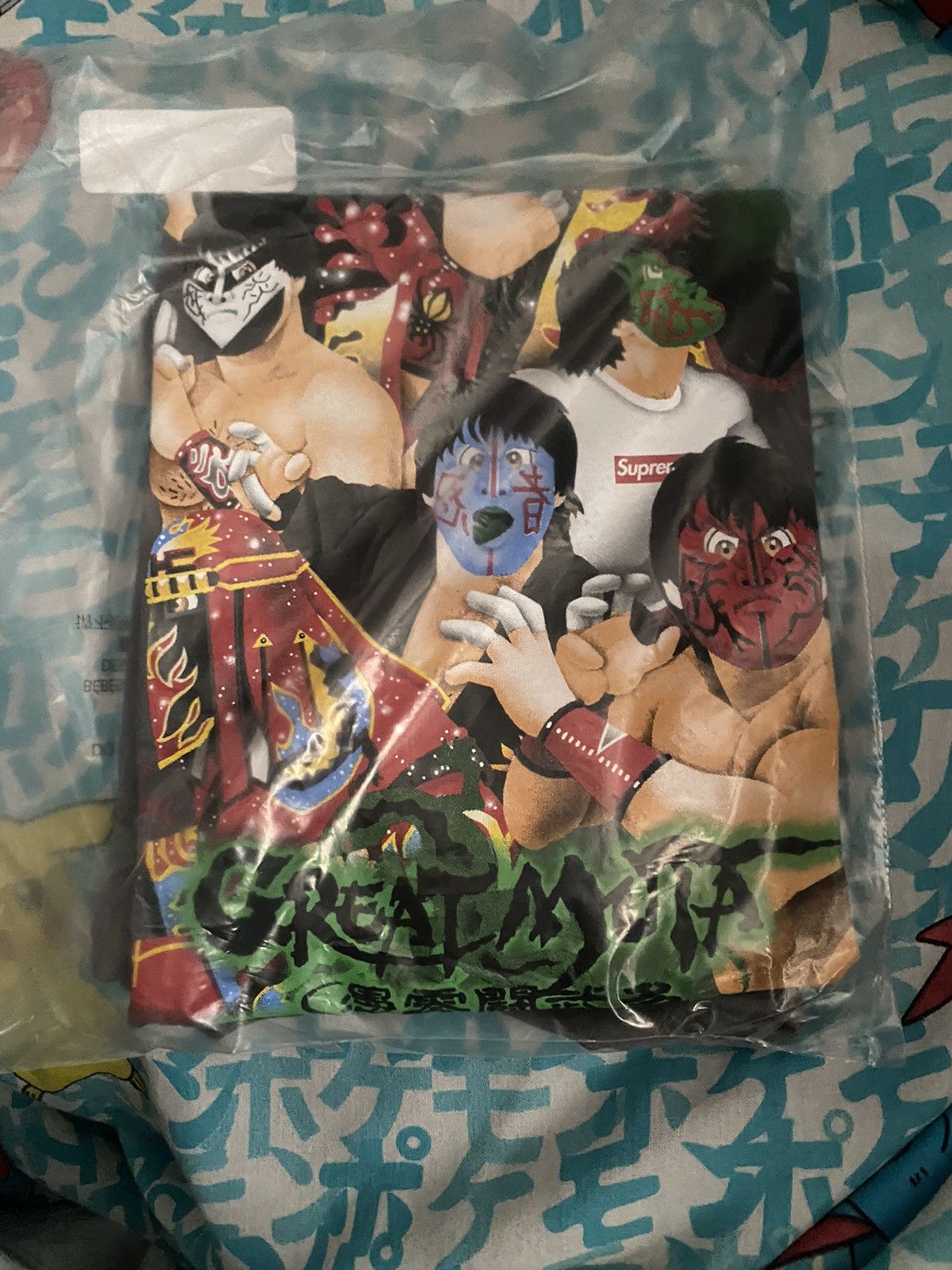 Supreme × WWF Supreme Muta Tee Charcoal Size Medium Size US M / EU 48-50 / 2 - 6 Thumbnail