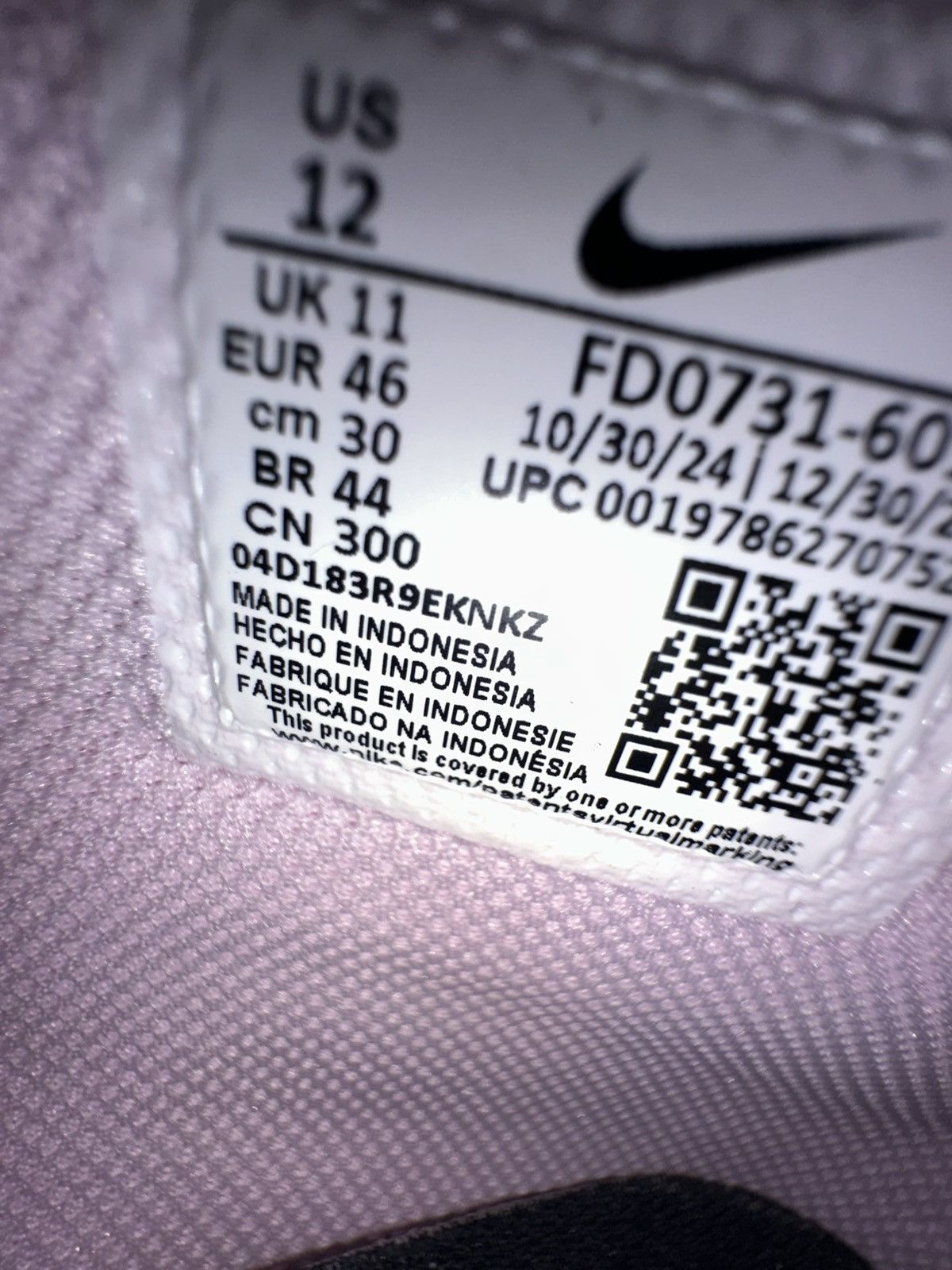 Nike Nike SB Zoom Blazer Mid Pink Size US 12 / EU 45 - 7 Thumbnail