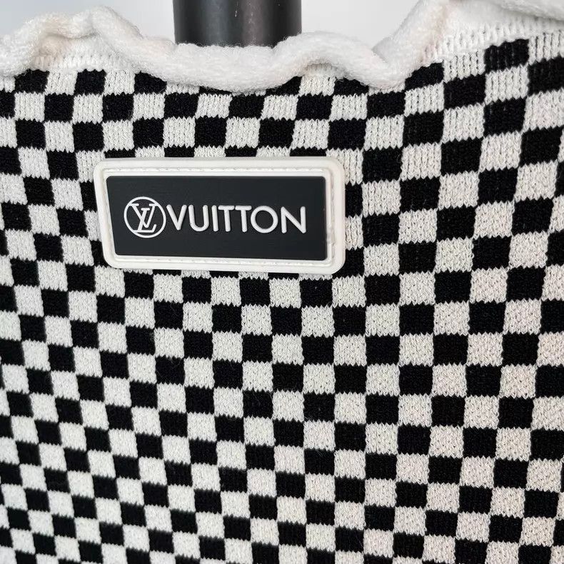 Louis Vuitton Louis Vuitton 2022ss black and white checkerboard short sl Size S / US 4 / IT 40 - 6 Thumbnail