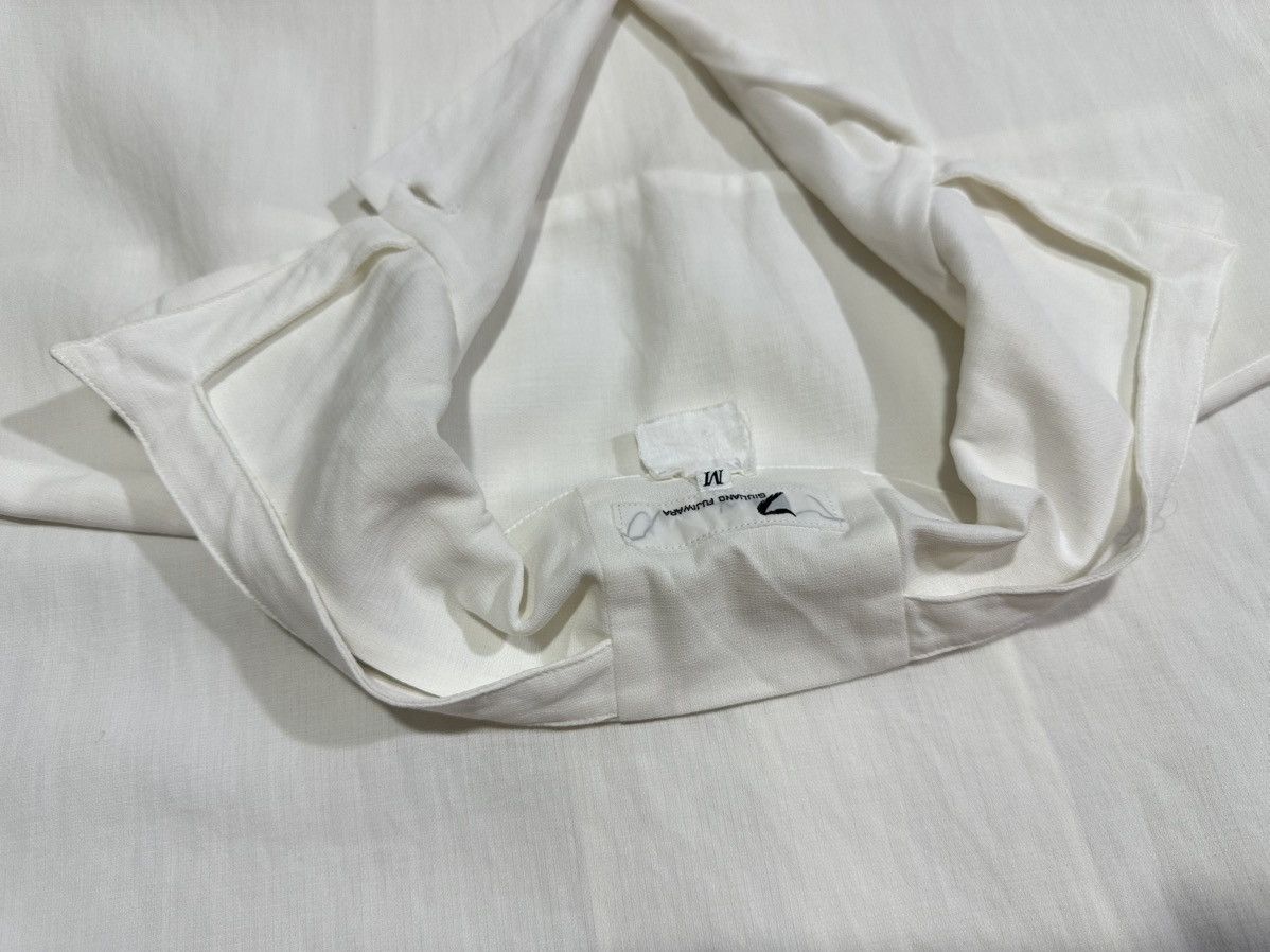 Designer × Japanese Brand 🔥Rare Vintage Giuliano Fujiwara Double Collar Rayon Shirt Size US M / EU 48-50 / 2 - 10 Thumbnail