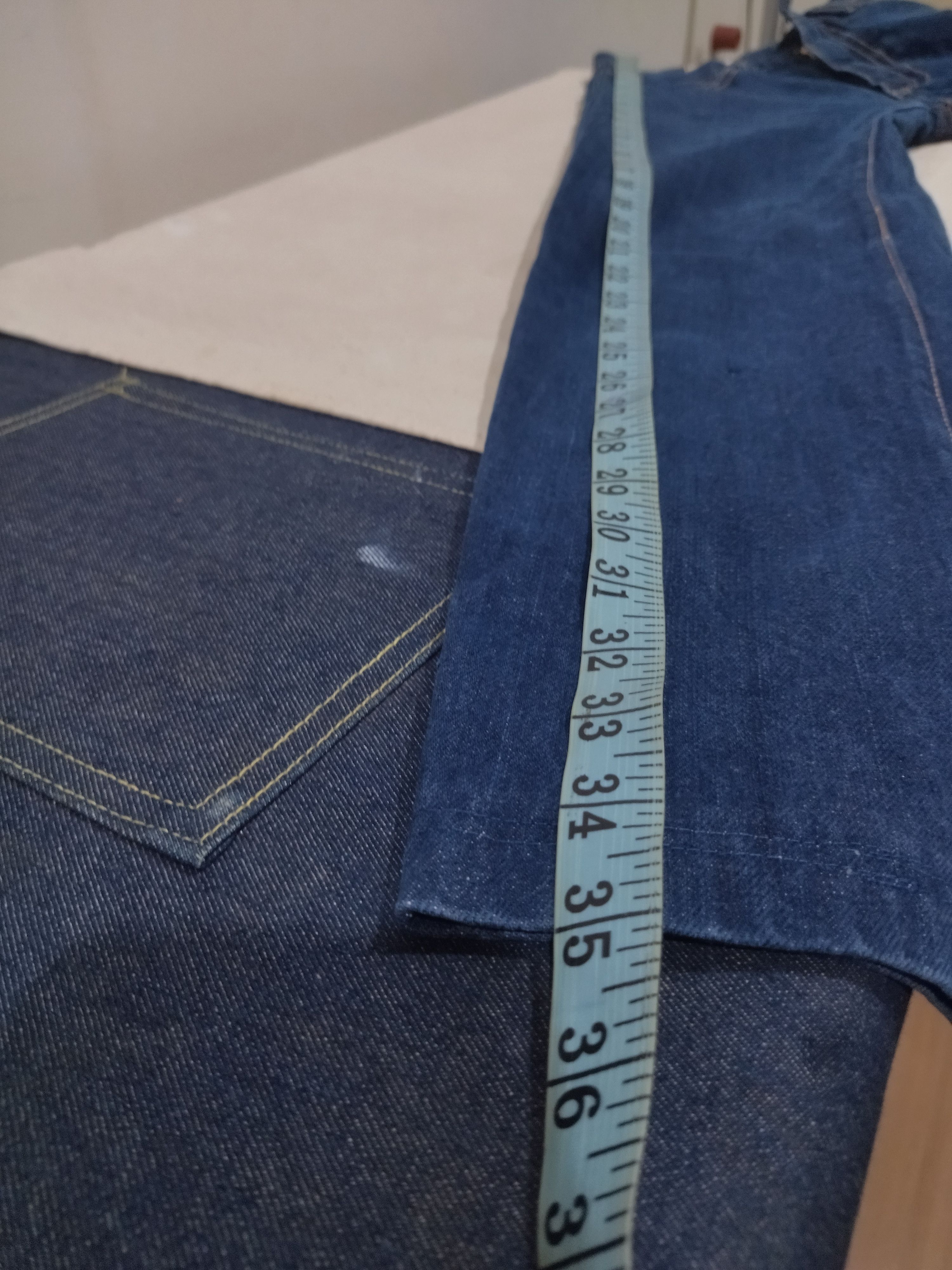 Indigo × Vintage Vintage jeans Denim GIN made in USA 70s Selvedge Size US 26 / EU 42 - 6 Thumbnail