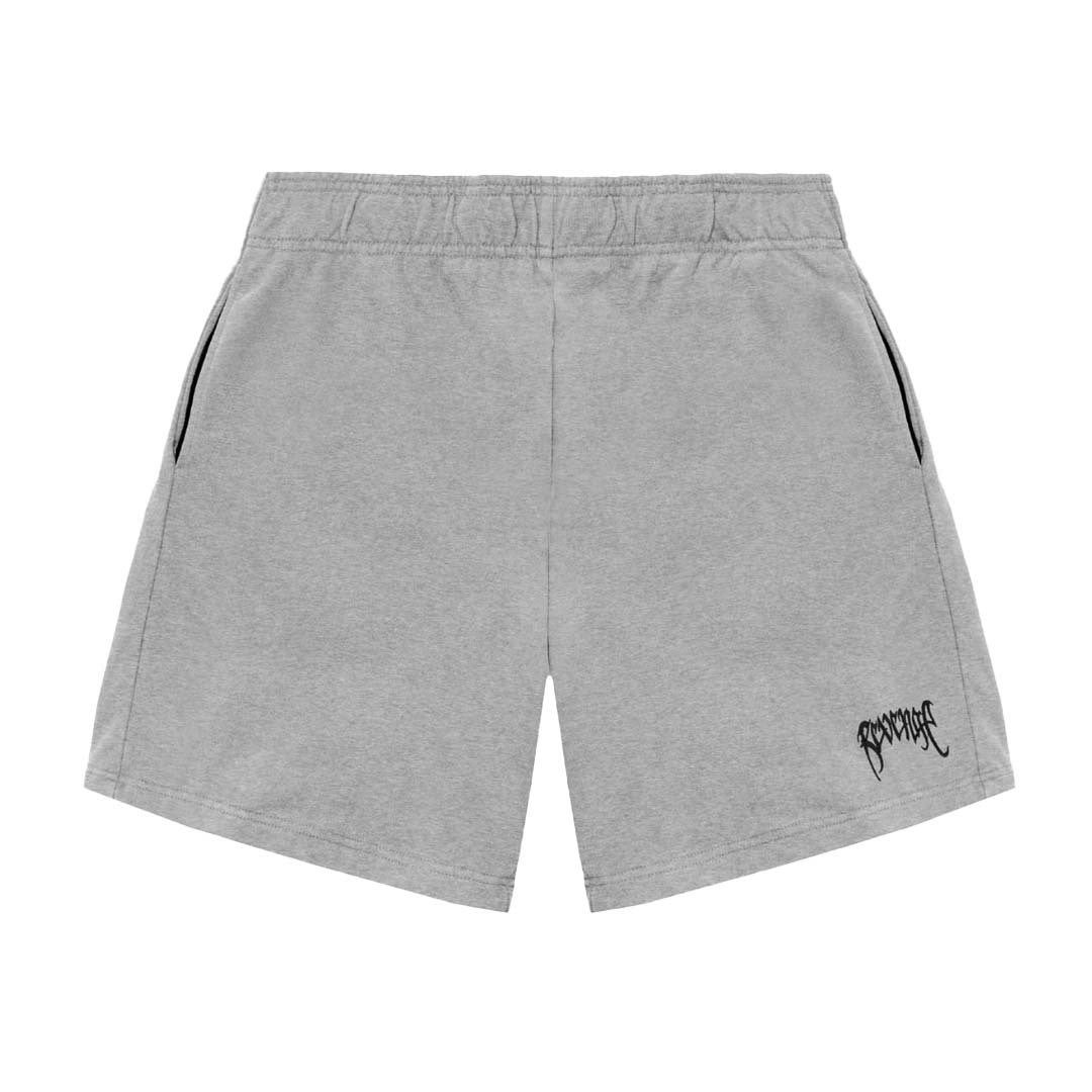 Revenge Embroidered Basic Shorts Grey Size US 38 / EU 54 - 1 Thumbnail