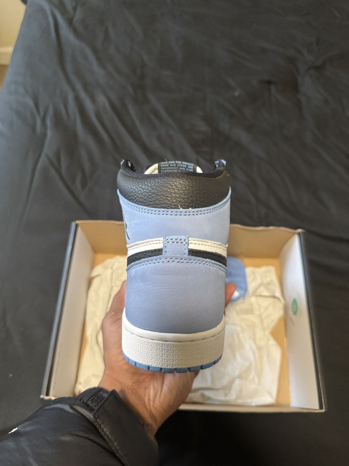 Jordan Brand Jordan 1 University Blue Size US 9.5 / EU 42-43 - 6 Thumbnail