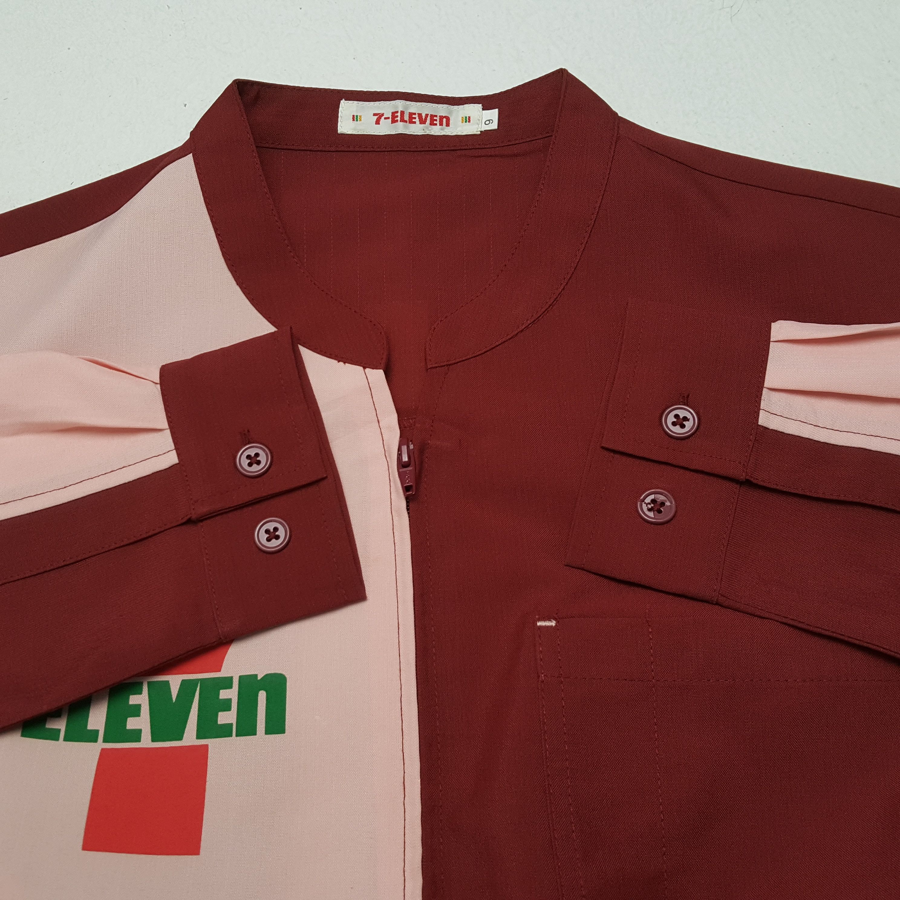 Japanese Brand × Vintage Vintage 7-ELEVEn Japanese Workers Uniform Jacket Size US S / EU 44-46 / 1 - 9 Thumbnail