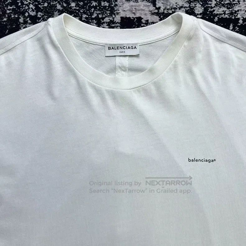 Balenciaga Balenciaga Logo letter logo short sleeve T-shirt Size US XS / EU 42 / 0 - 2 Thumbnail