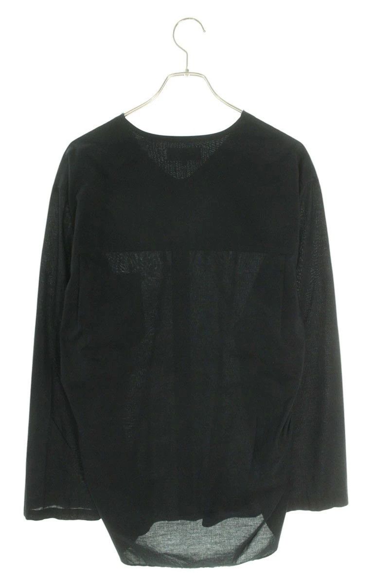 YOHJI YAMAMOTO POUR HOMME 18SS No collar long sleeve shirt