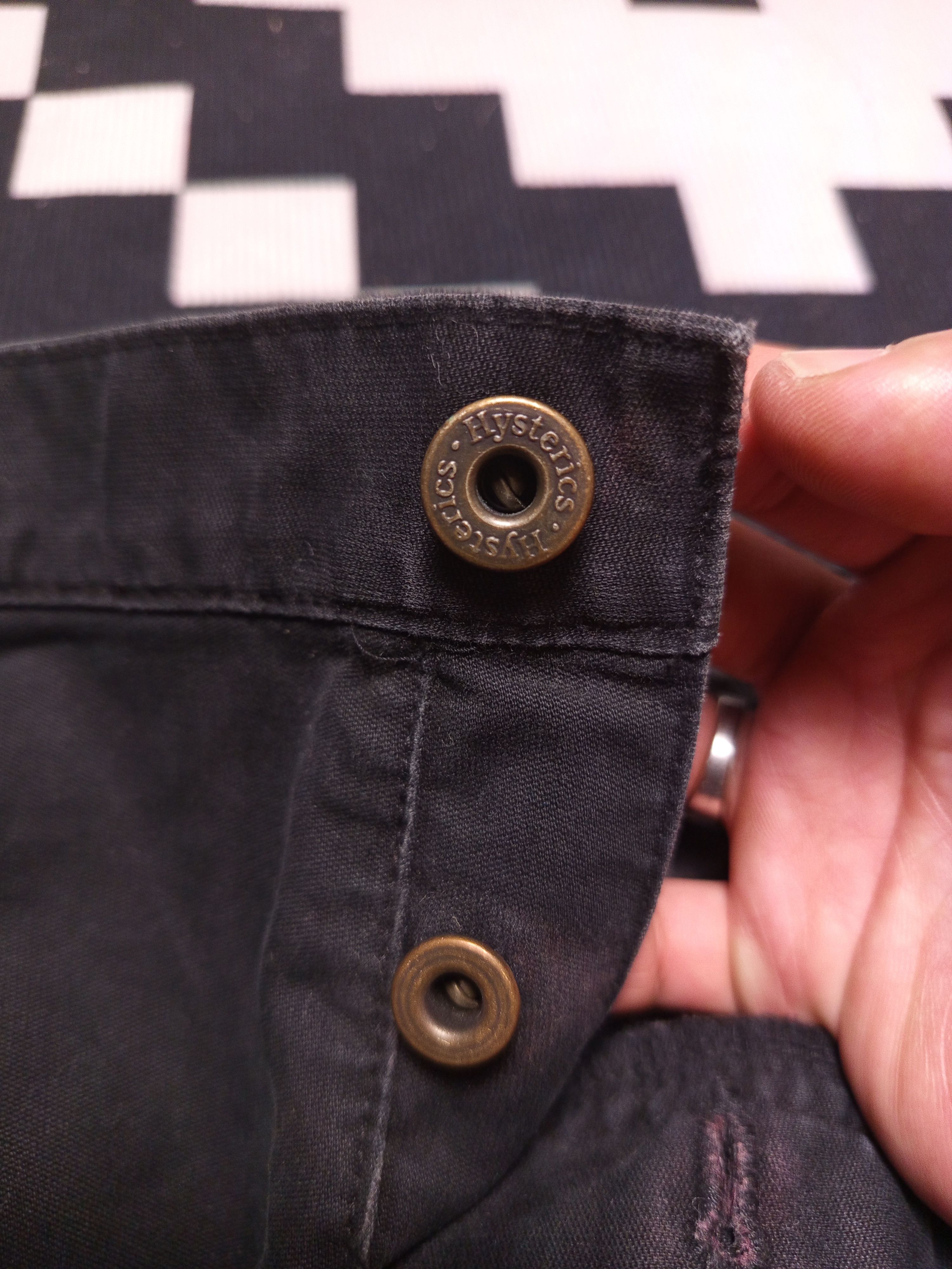 Hysteric Glamour 💥WASHED HYSTERIC GLAMOUR BALENCIAGA STYLE JAPANESE JEANS Size US 30 / EU 46 - 7 Thumbnail