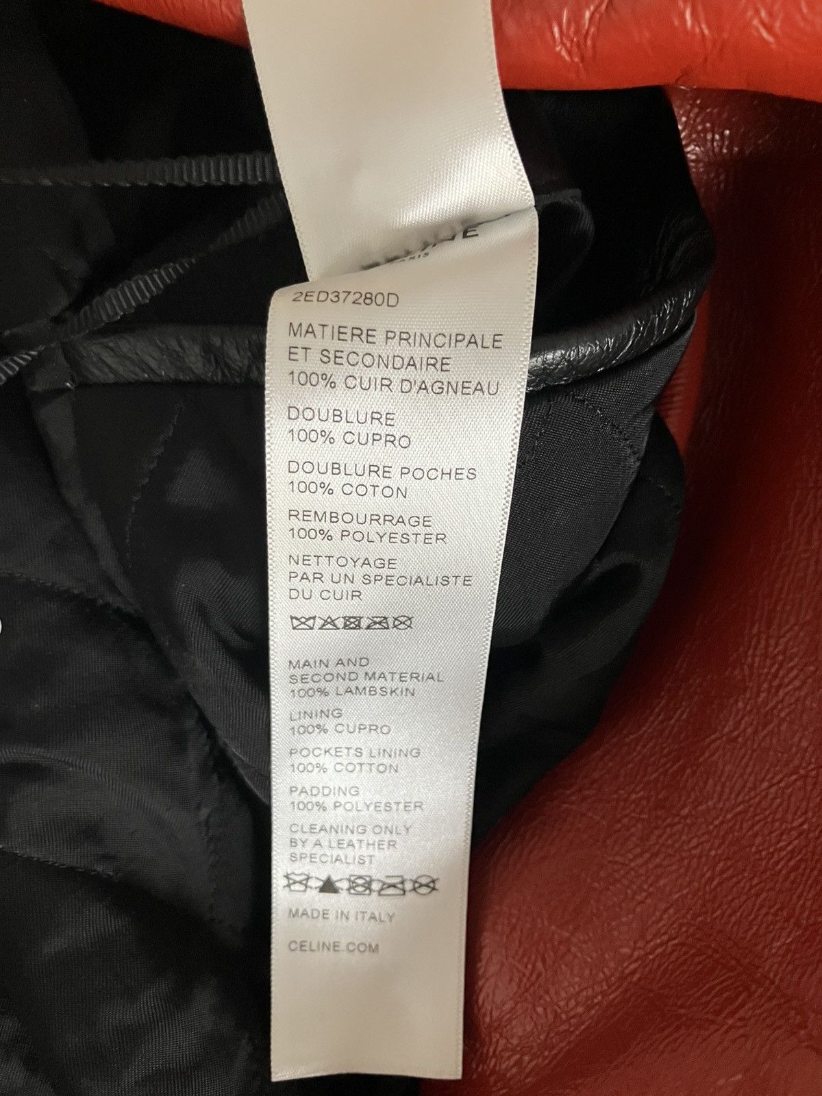Celine FW22 studded lambskin biker Size US M / EU 48-50 / 2 - 9 Thumbnail