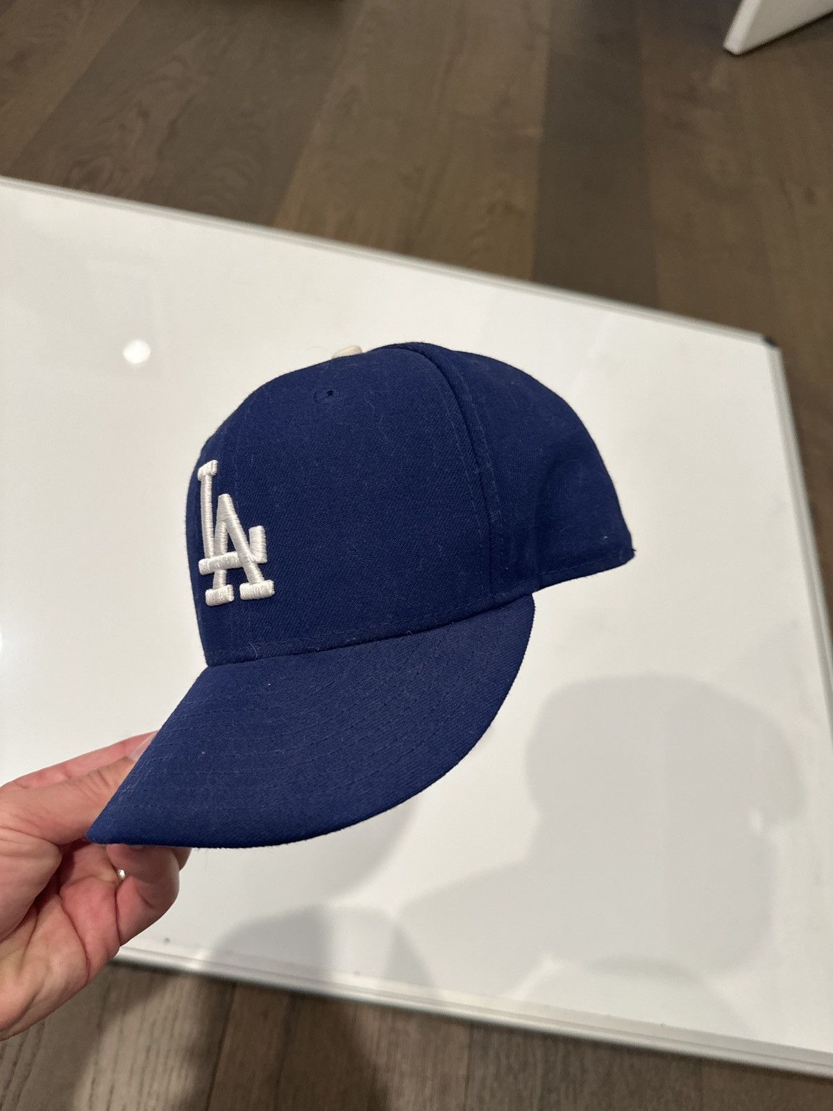 New Era LA Dodgers Blue classic hat 7 3/8 Size ONE SIZE - 2 Thumbnail