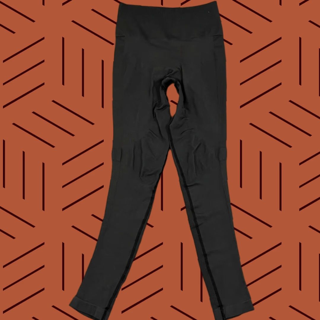 Lululemon Lululemon Leggings Womens Size 2/4 x 27" Dark Gray Curved Hem Yoga Running Gym Size 27" / US 4 / IT 40 - 1 Thumbnail
