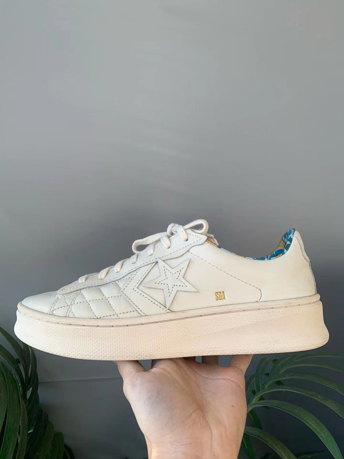 Converse Converse SGA Cream 43 Worn 3x Boxed Size US 10 / EU 43 - 4 Thumbnail