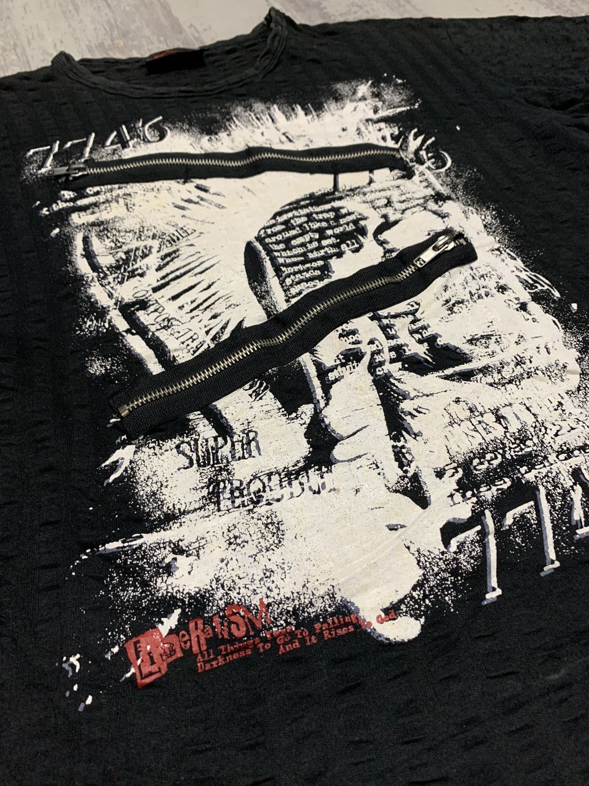 Seditionaries Dangerous And Warning Seditionaries punk Poem T-Shirt Size US L / EU 52-54 / 3 - 3 Thumbnail