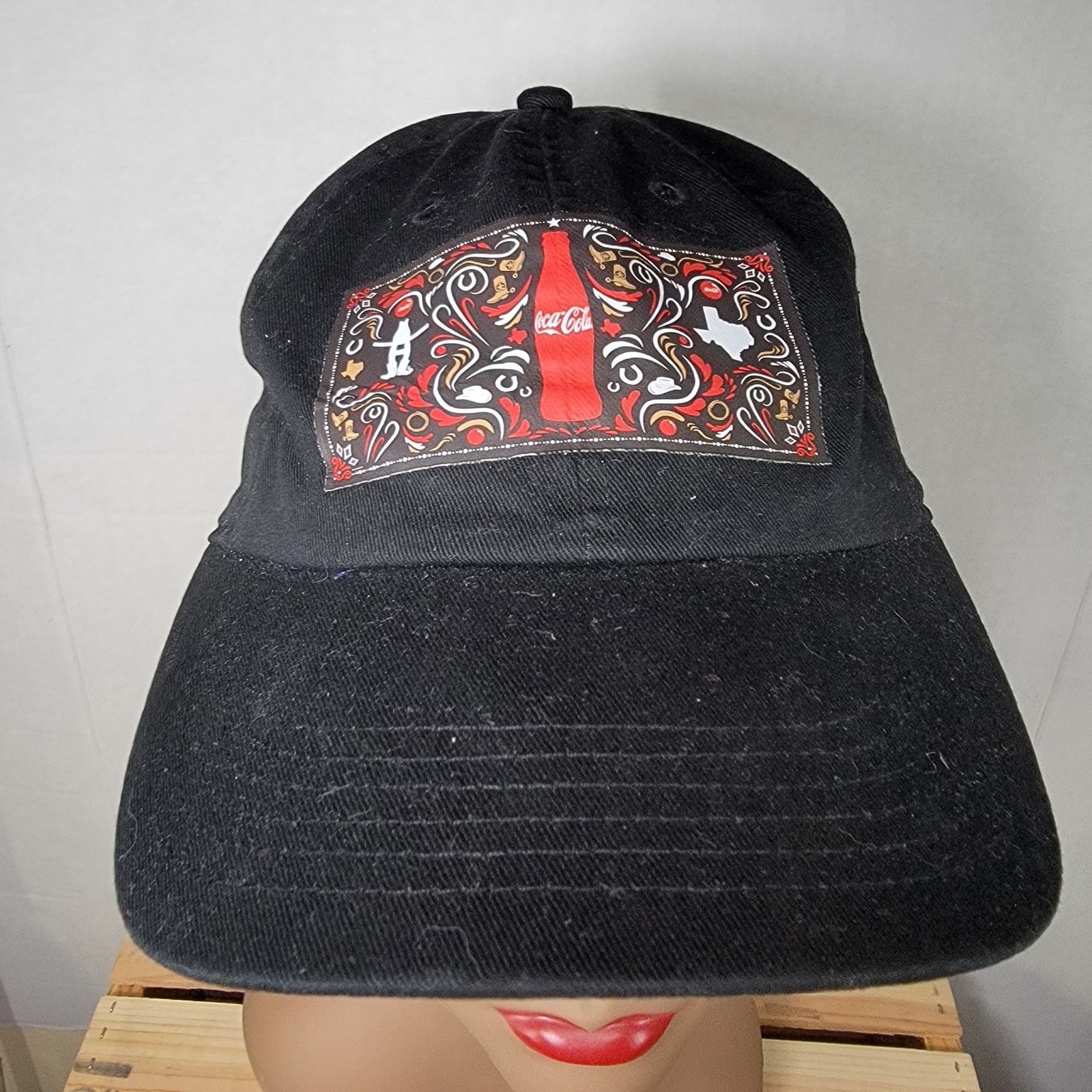 Coca Cola Coca-Cola Hou Livestock Show & Rodeo Adjustable Ballcap NWT Size ONE SIZE - 1 Thumbnail